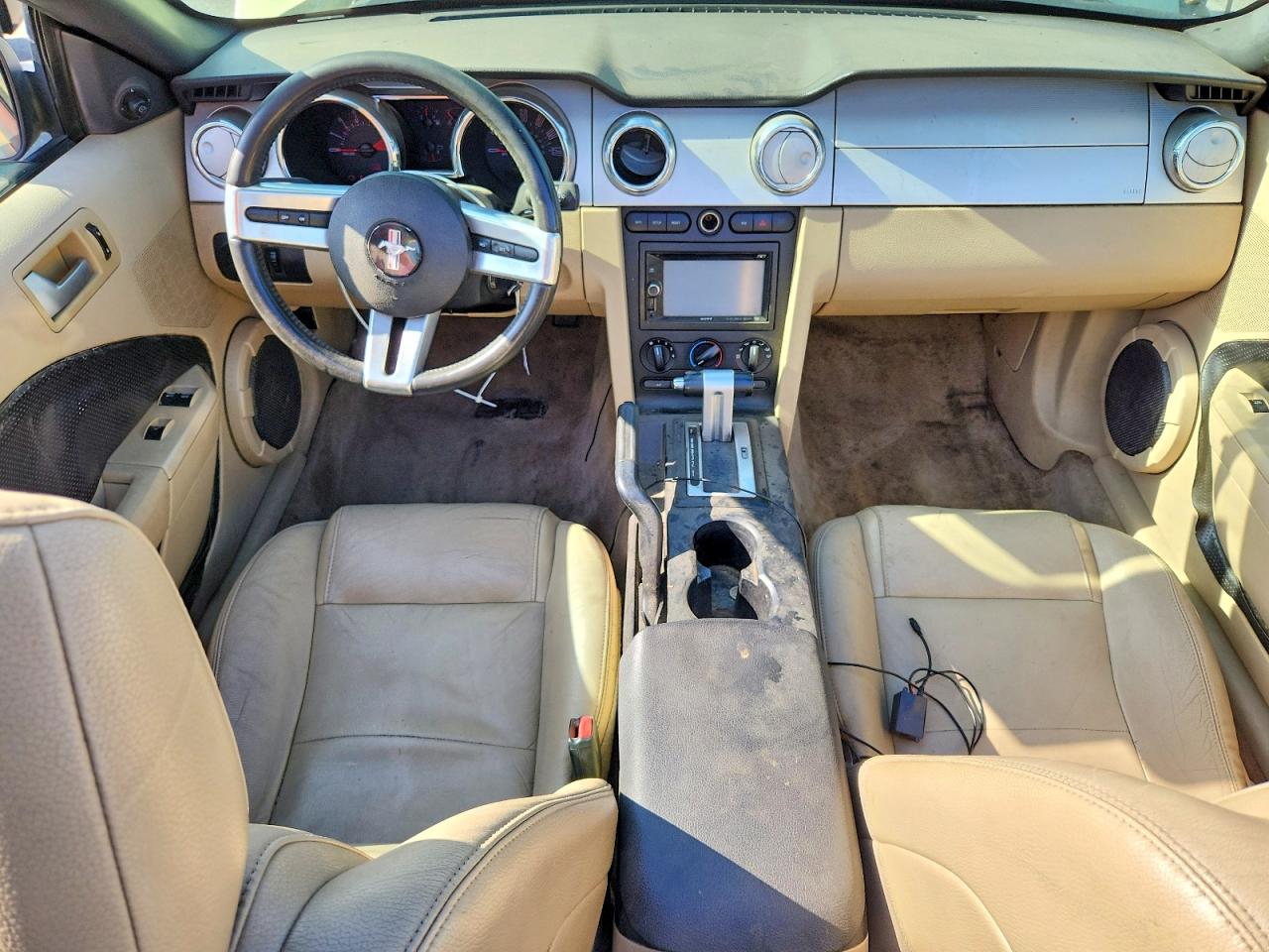 2005 Ford Mustang Green vin: 1ZVFT84N555244580
