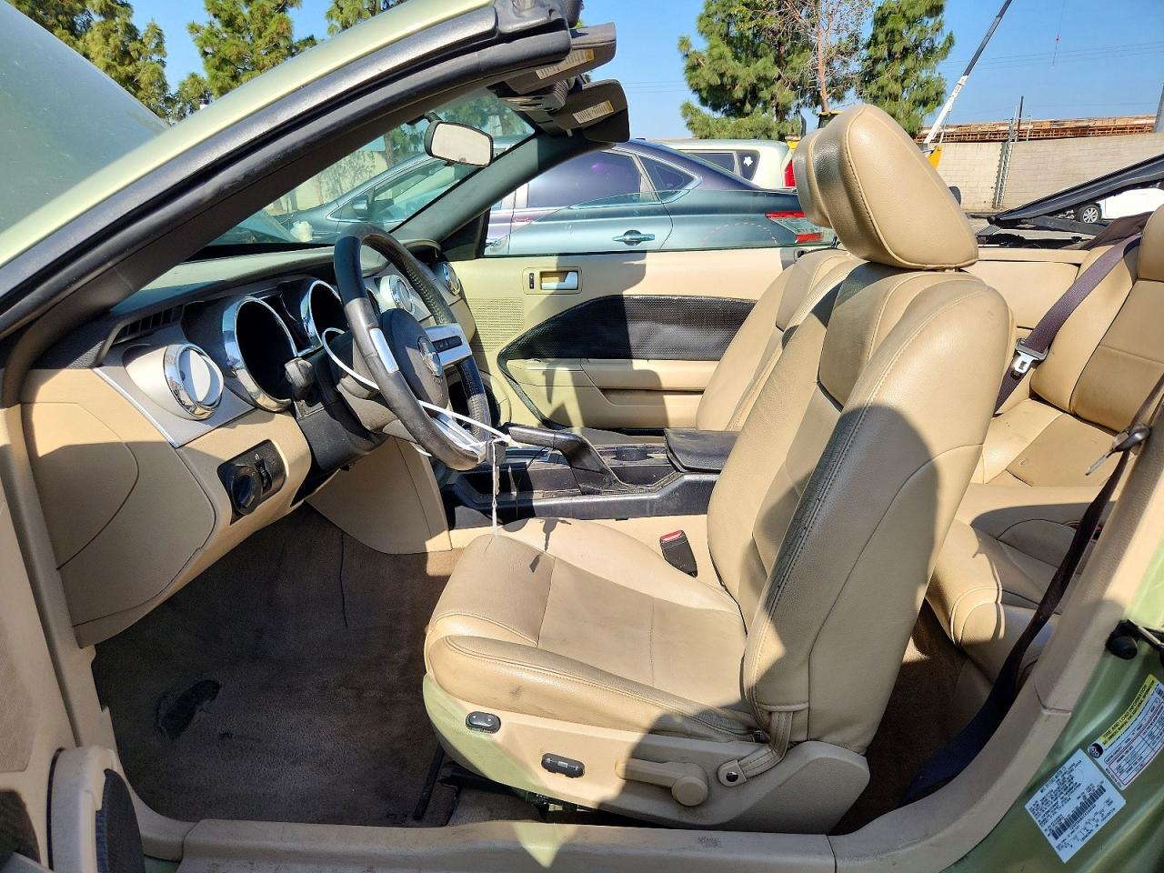 2005 Ford Mustang Green vin: 1ZVFT84N555244580