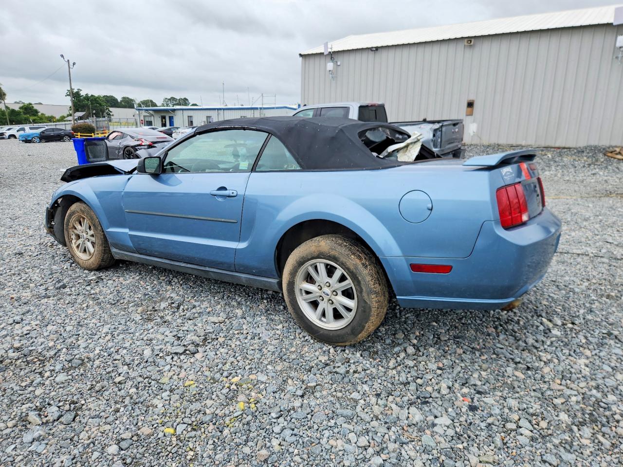 2006 Ford Mustang Blue vin: 1ZVFT84N665226591