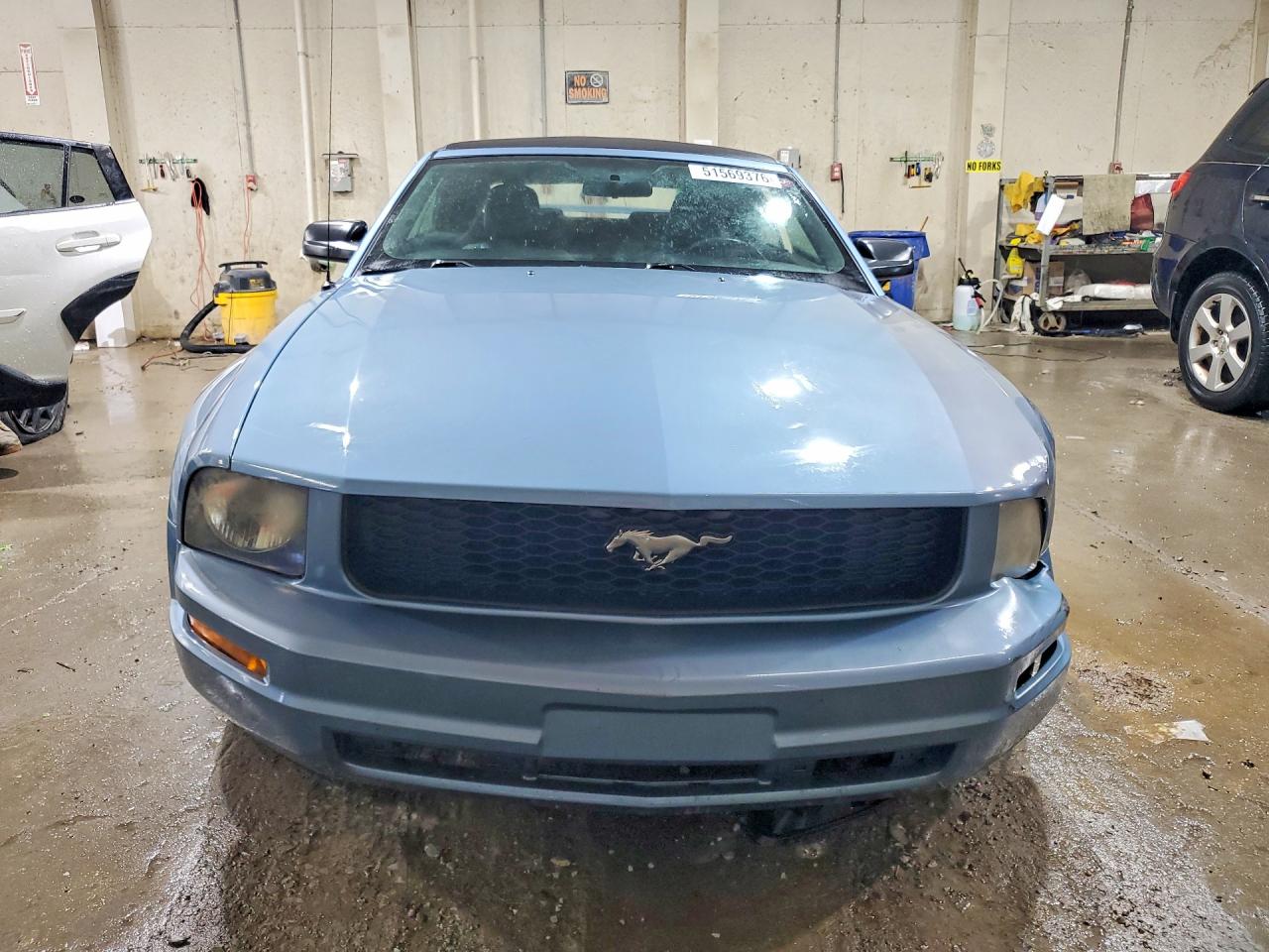 2005 Ford Mustang Blue vin: 1ZVFT84N755258545