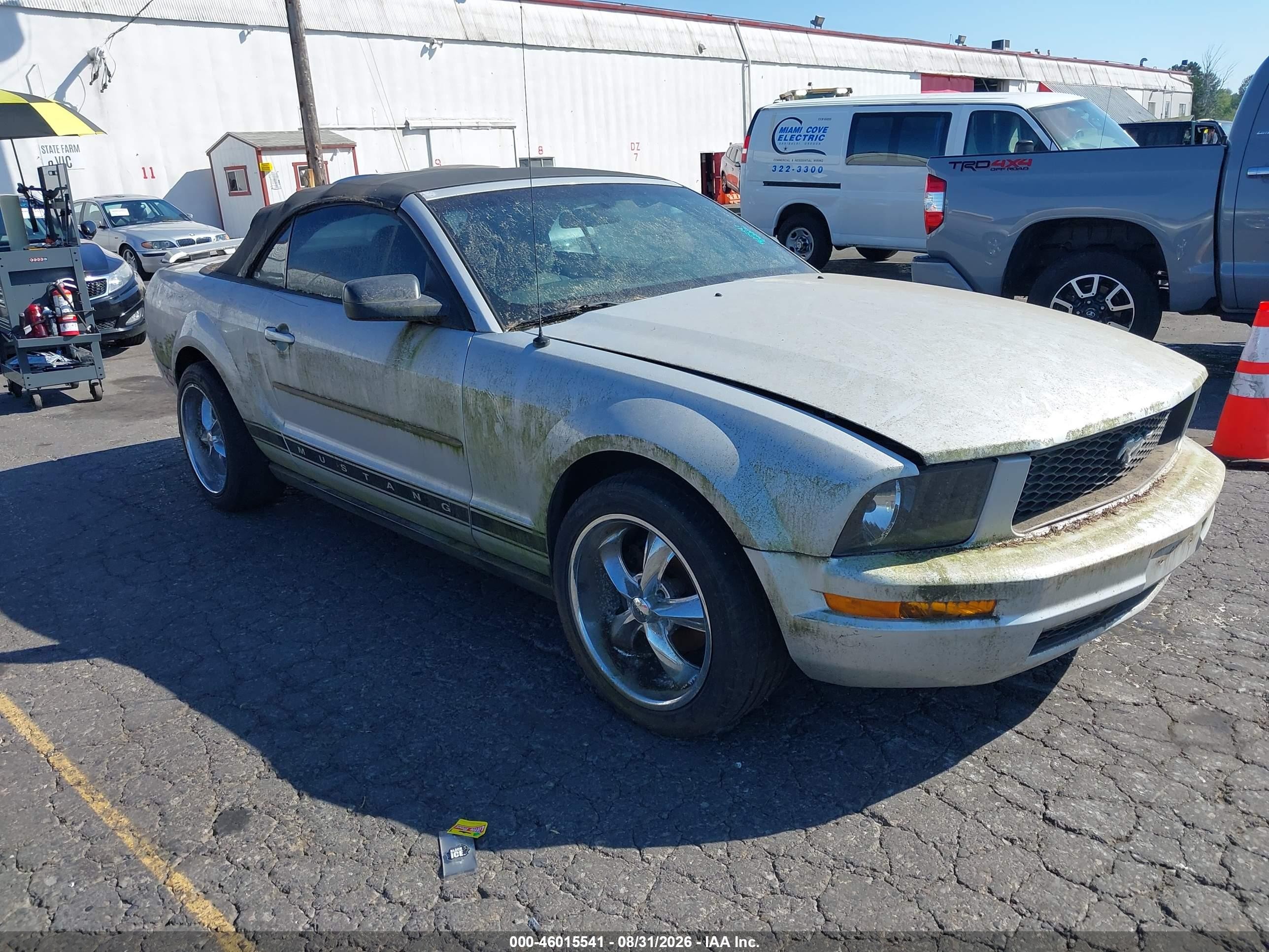 2006 Ford Mustang V6 Silver vin: 1ZVFT84N765126211