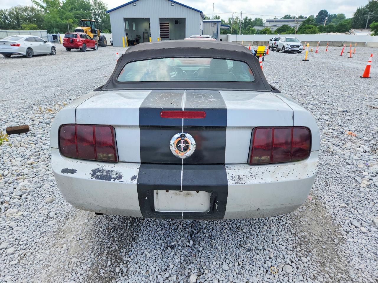 2005 Ford Mustang Silver vin: 1ZVFT84N855191650