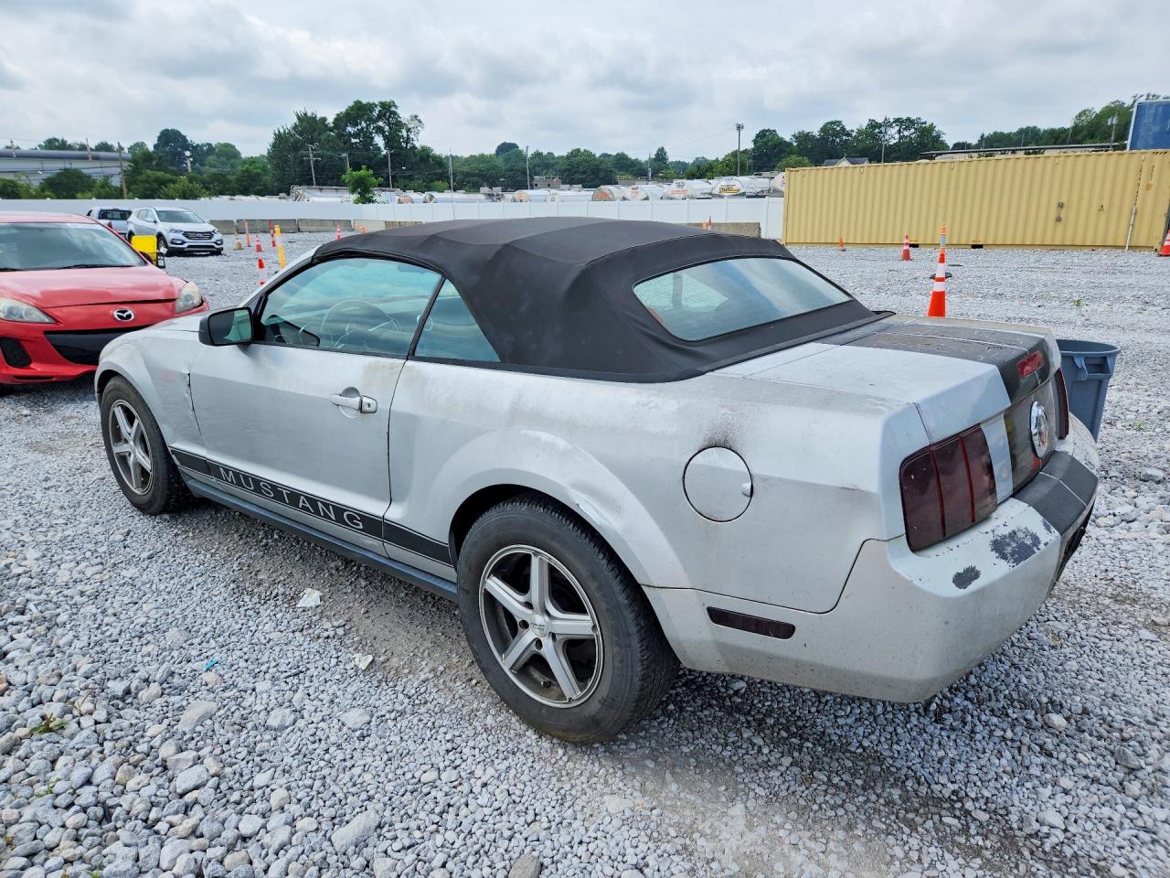 2005 Ford Mustang Silver vin: 1ZVFT84N855191650