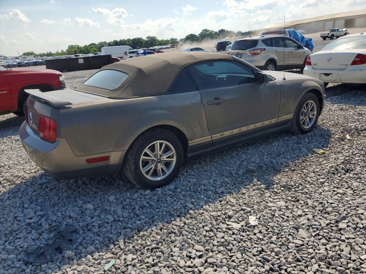 2005 Ford Mustang Серый vin: 1ZVFT84NX55220310