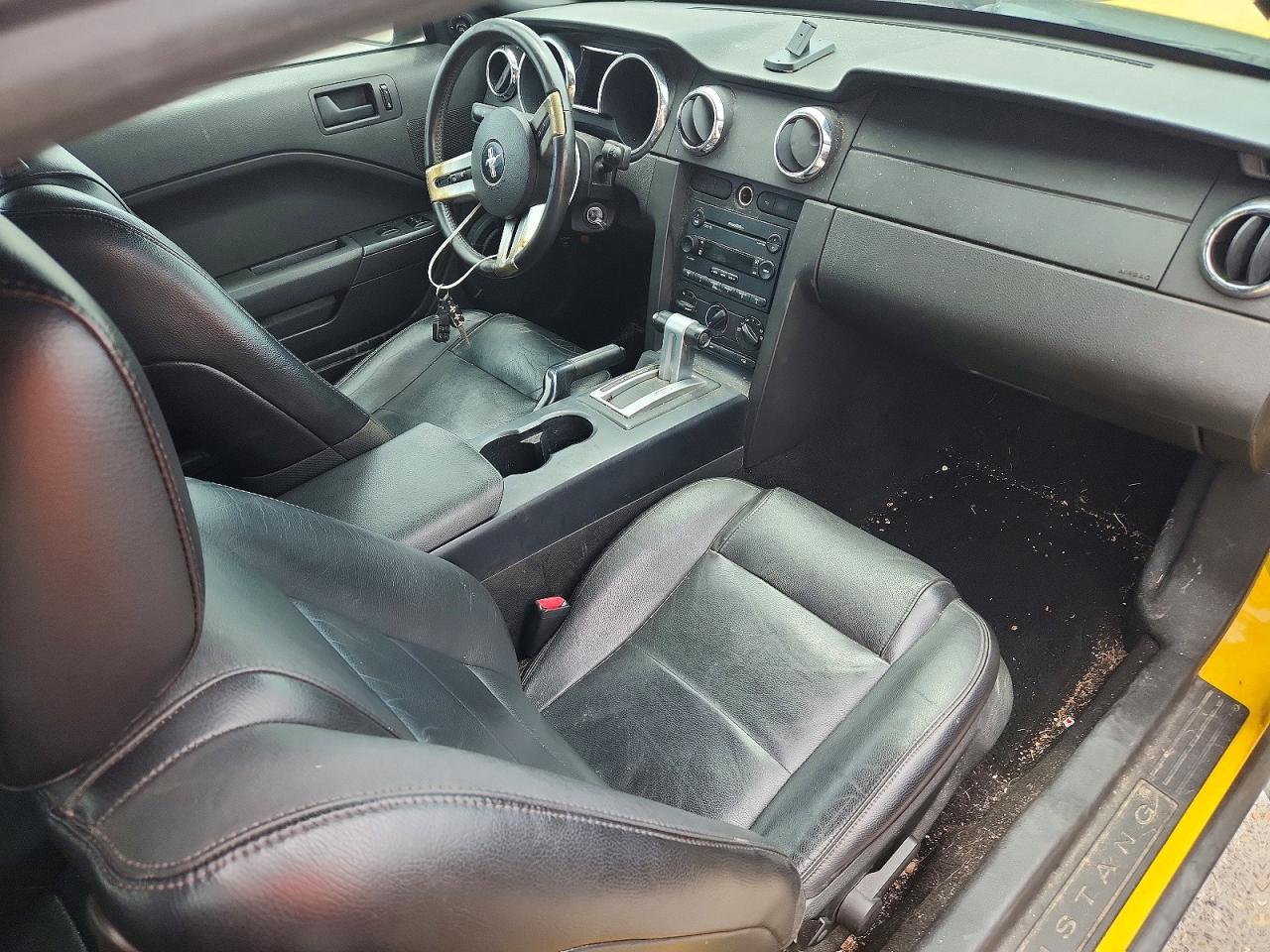 2006 Ford Mustang Yellow vin: 1ZVFT84NX65206117