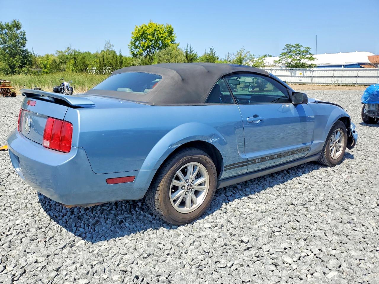 2006 Ford Mustang Blue vin: 1ZVFT84NX65230269