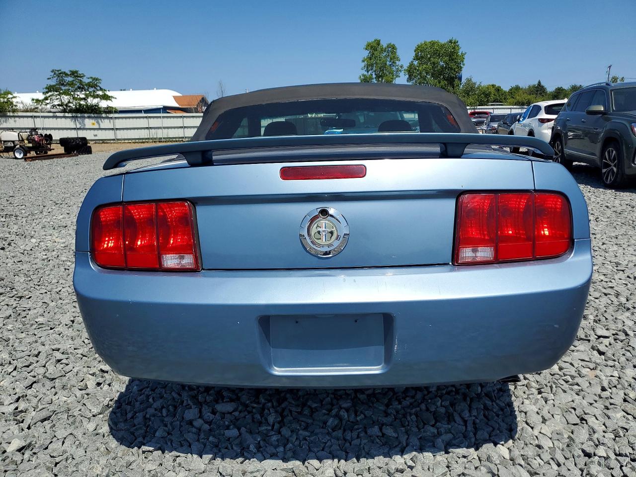 2006 Ford Mustang Blue vin: 1ZVFT84NX65230269