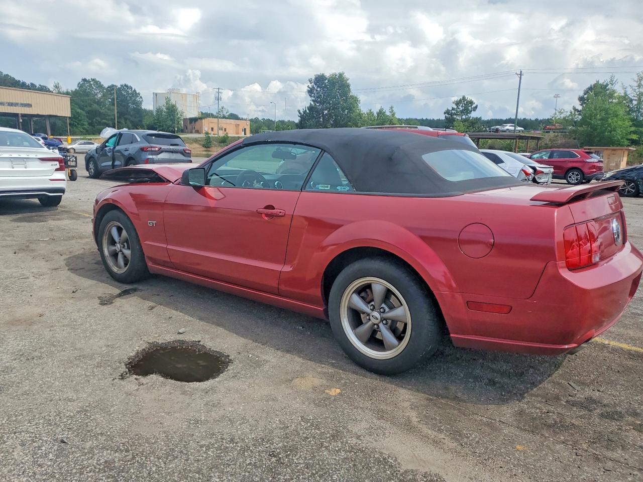 2006 Ford Mustang Gt Red vin: 1ZVFT85H065169734