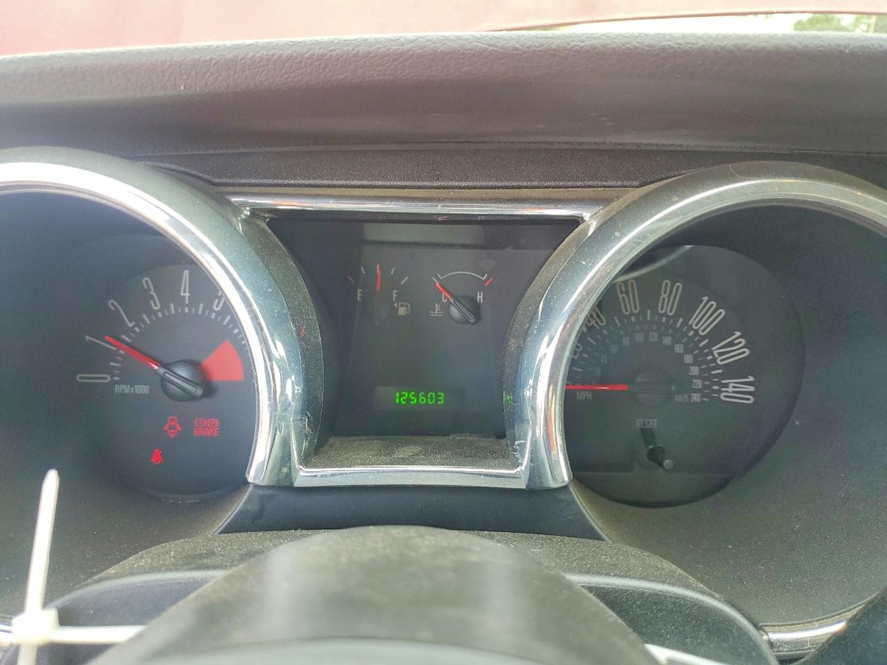 2006 Ford Mustang Gt Red vin: 1ZVFT85H065169734