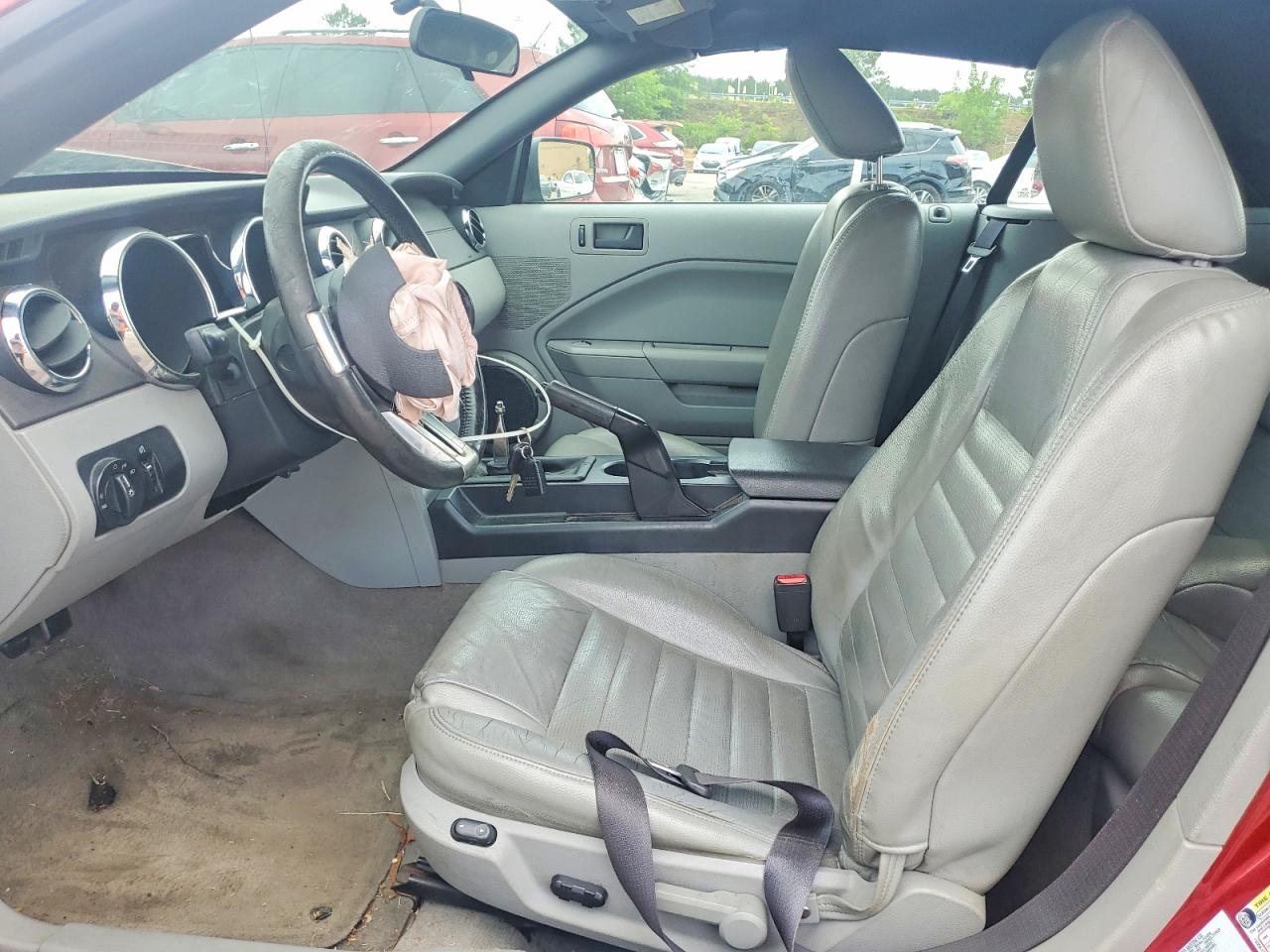 2006 Ford Mustang Gt Red vin: 1ZVFT85H065169734