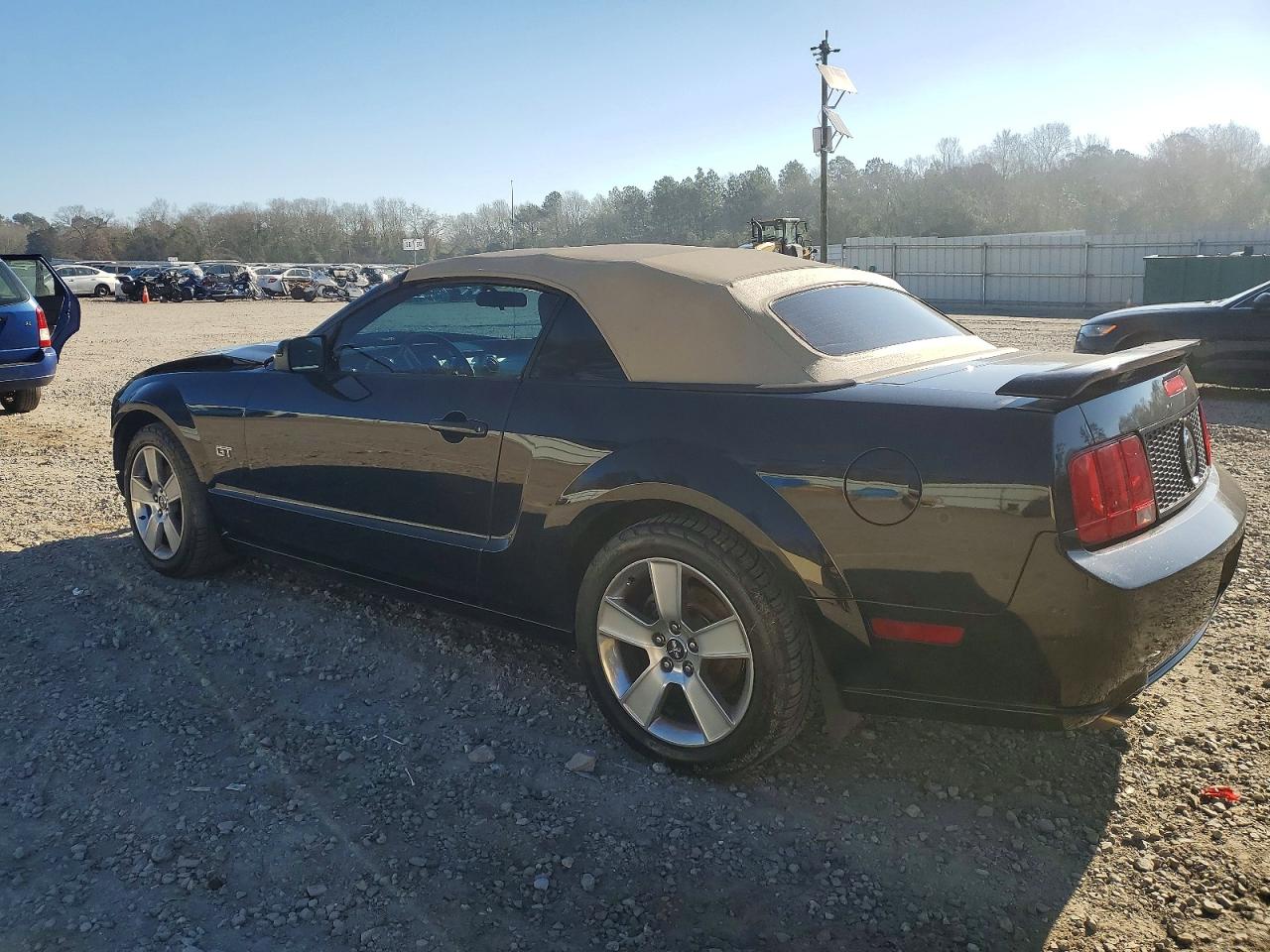 2006 Ford Mustang Gt Черный vin: 1ZVFT85H065238535