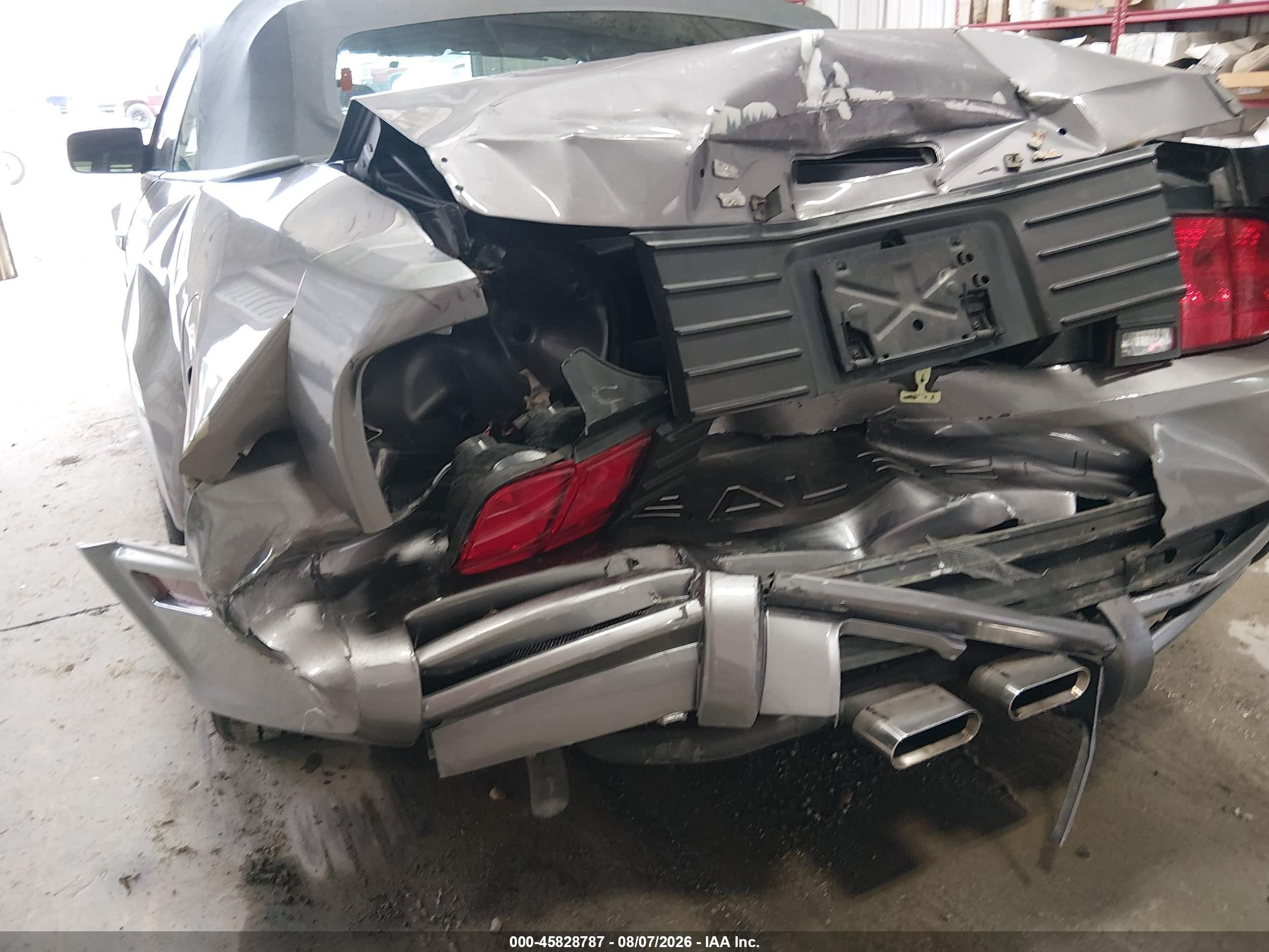2006 Ford Mustang Gt Gray vin: 1ZVFT85H165108778