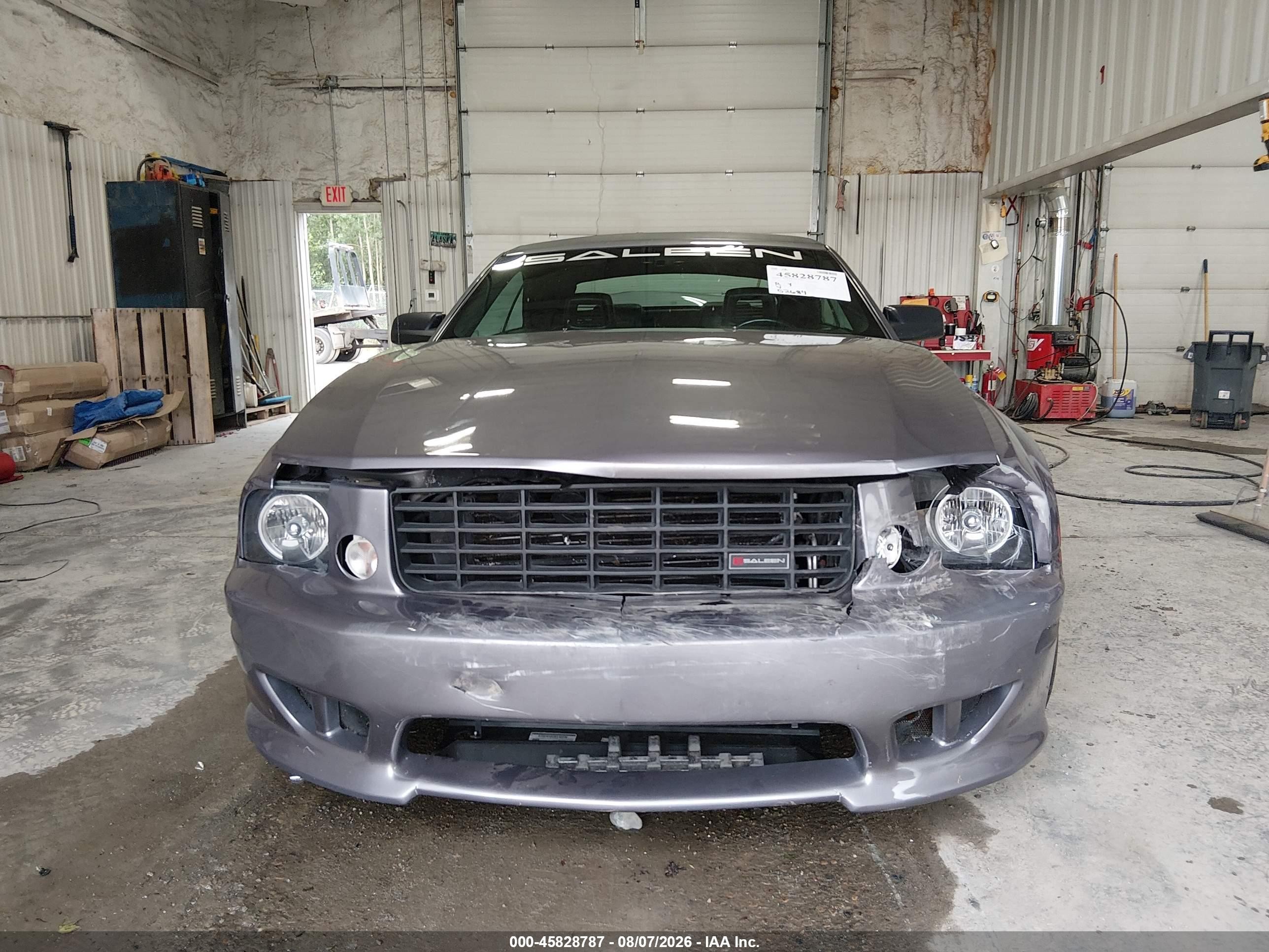 2006 Ford Mustang Gt Gray vin: 1ZVFT85H165108778