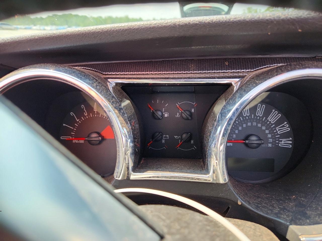 2007 Ford Mustang Gt Красный vin: 1ZVFT85H275227070