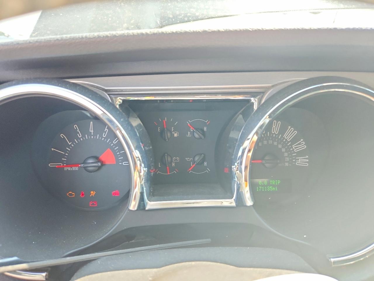 2007 Ford Mustang Gt Черный vin: 1ZVFT85H275325645
