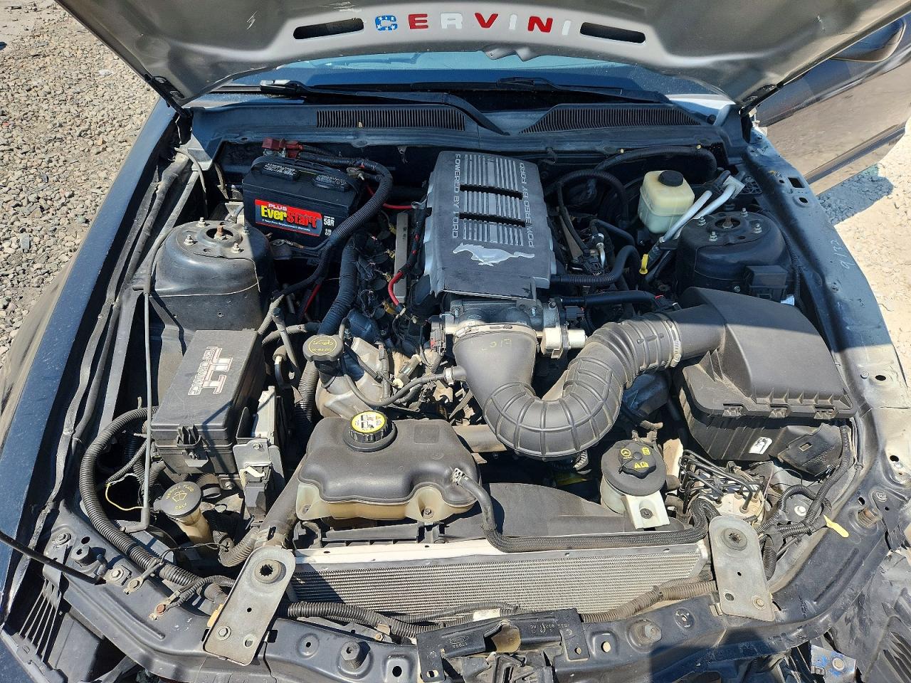 2007 Ford Mustang Gt Черный vin: 1ZVFT85H275325645