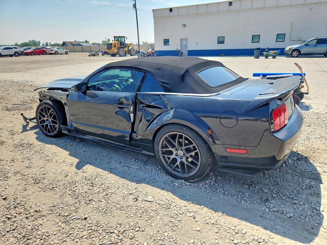2007 Ford Mustang Gt Черный vin: 1ZVFT85H275325645