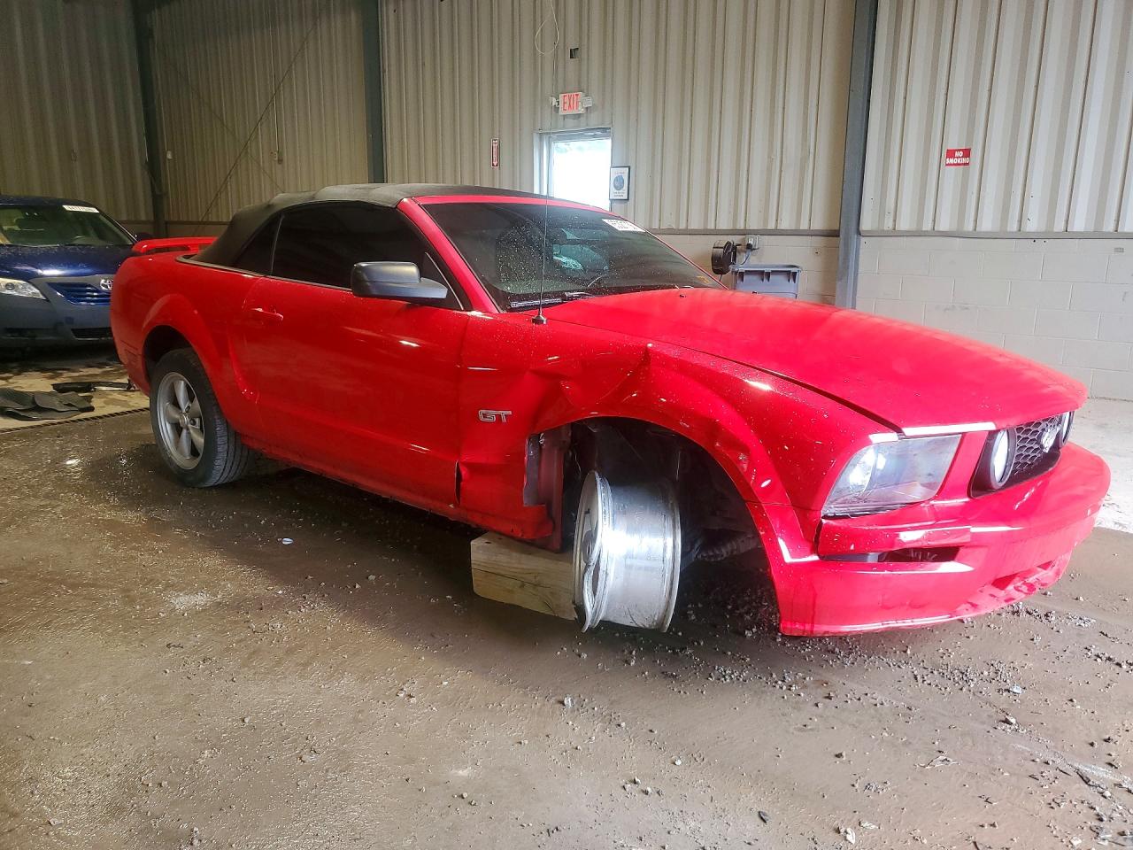 2006 Ford Mustang Gt Red vin: 1ZVFT85H465233290