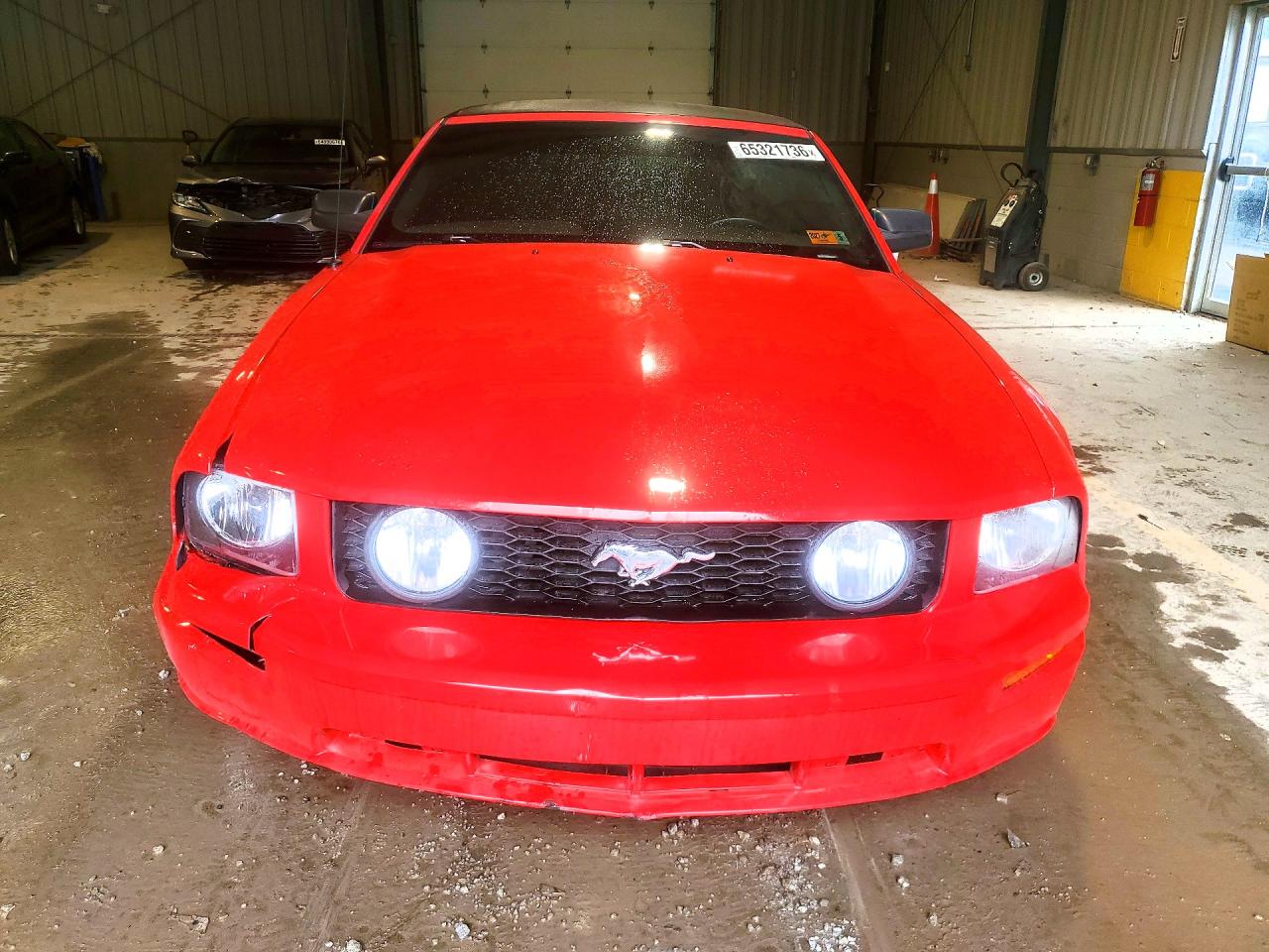 2006 Ford Mustang Gt Red vin: 1ZVFT85H465233290
