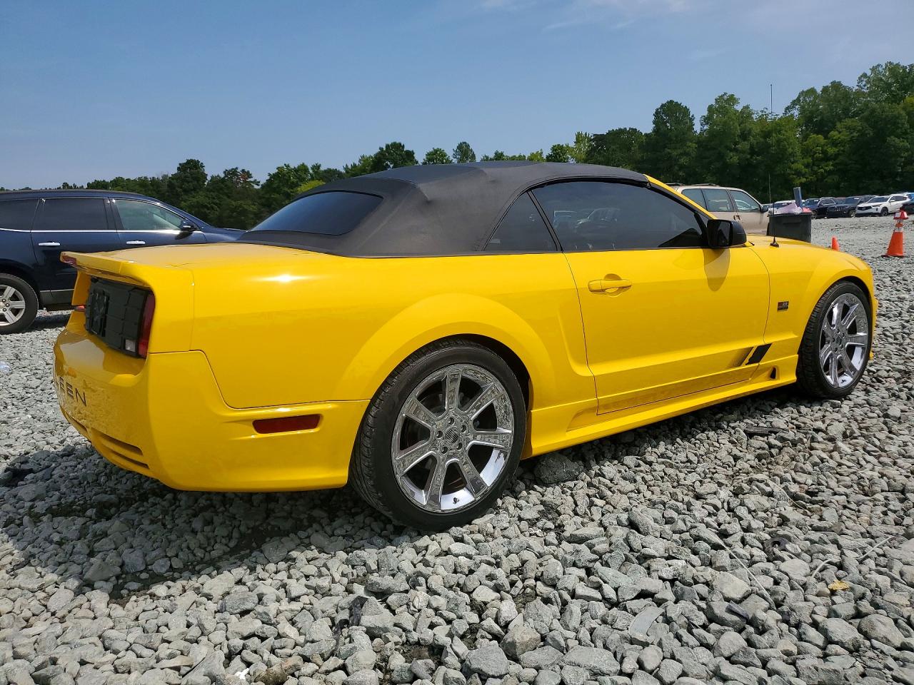 2006 Ford Mustang Gt Yellow vin: 1ZVFT85H465251868