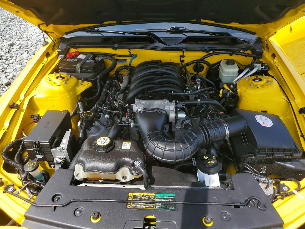 2006 Ford Mustang Gt Yellow vin: 1ZVFT85H465251868