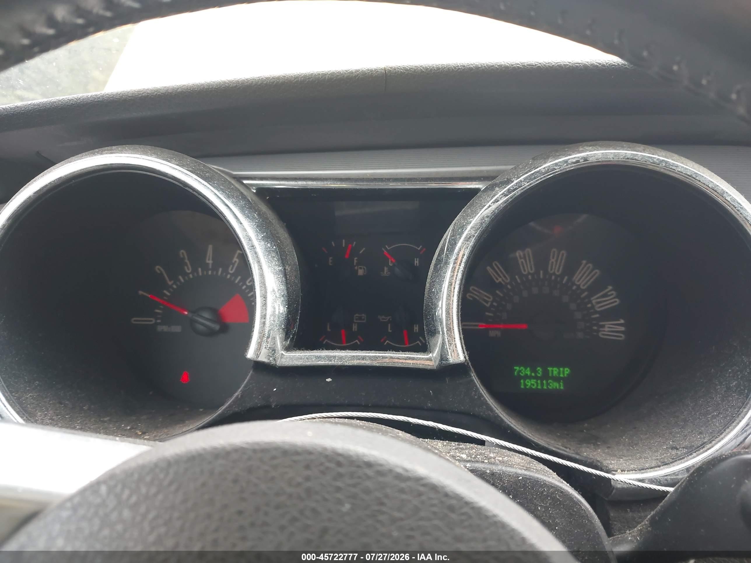 2006 Ford Mustang Gt Yellow vin: 1ZVFT85H765231128