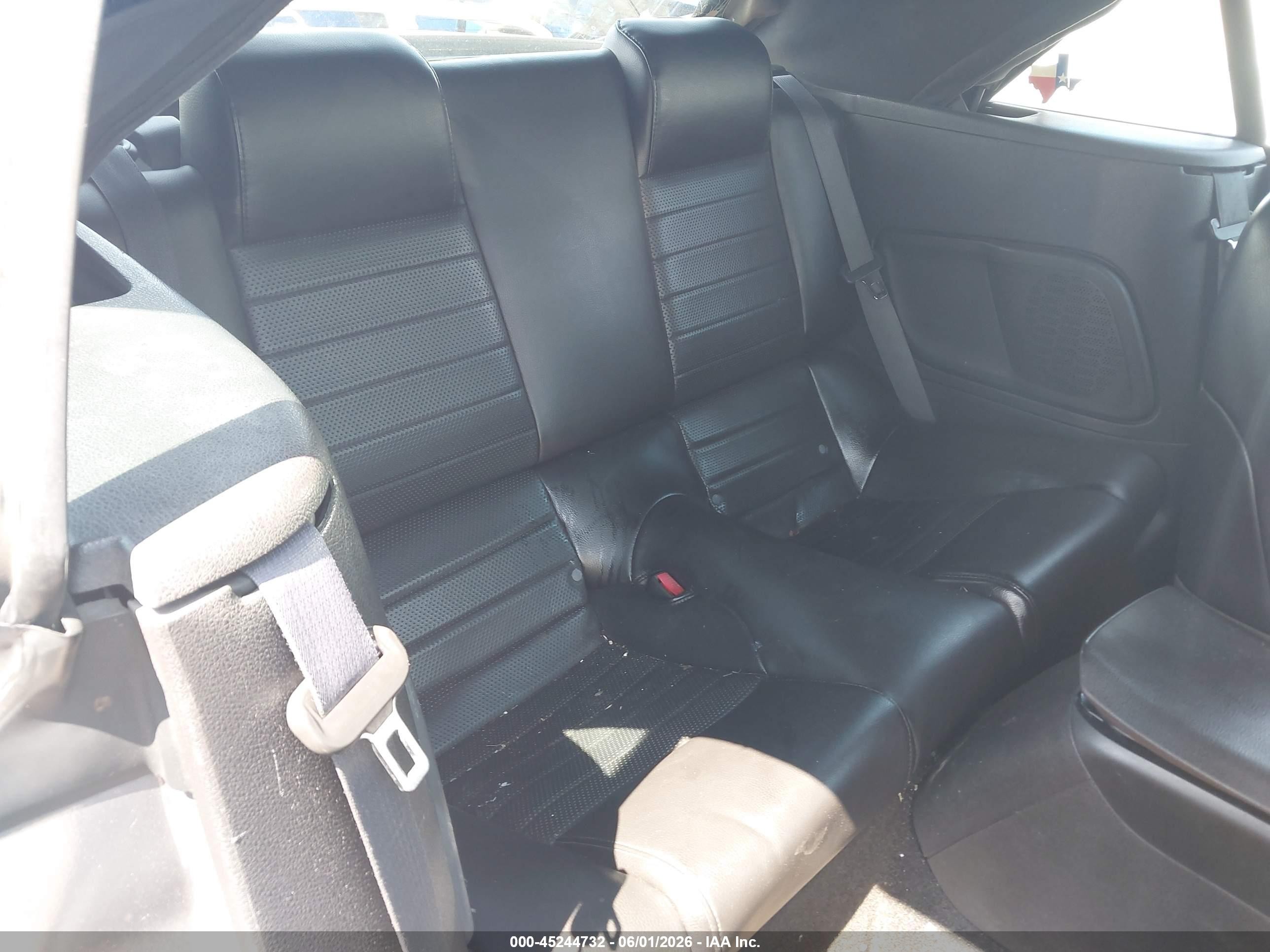 2007 Ford Mustang Gt Deluxe/gt Premium Gray vin: 1ZVFT85H775328623