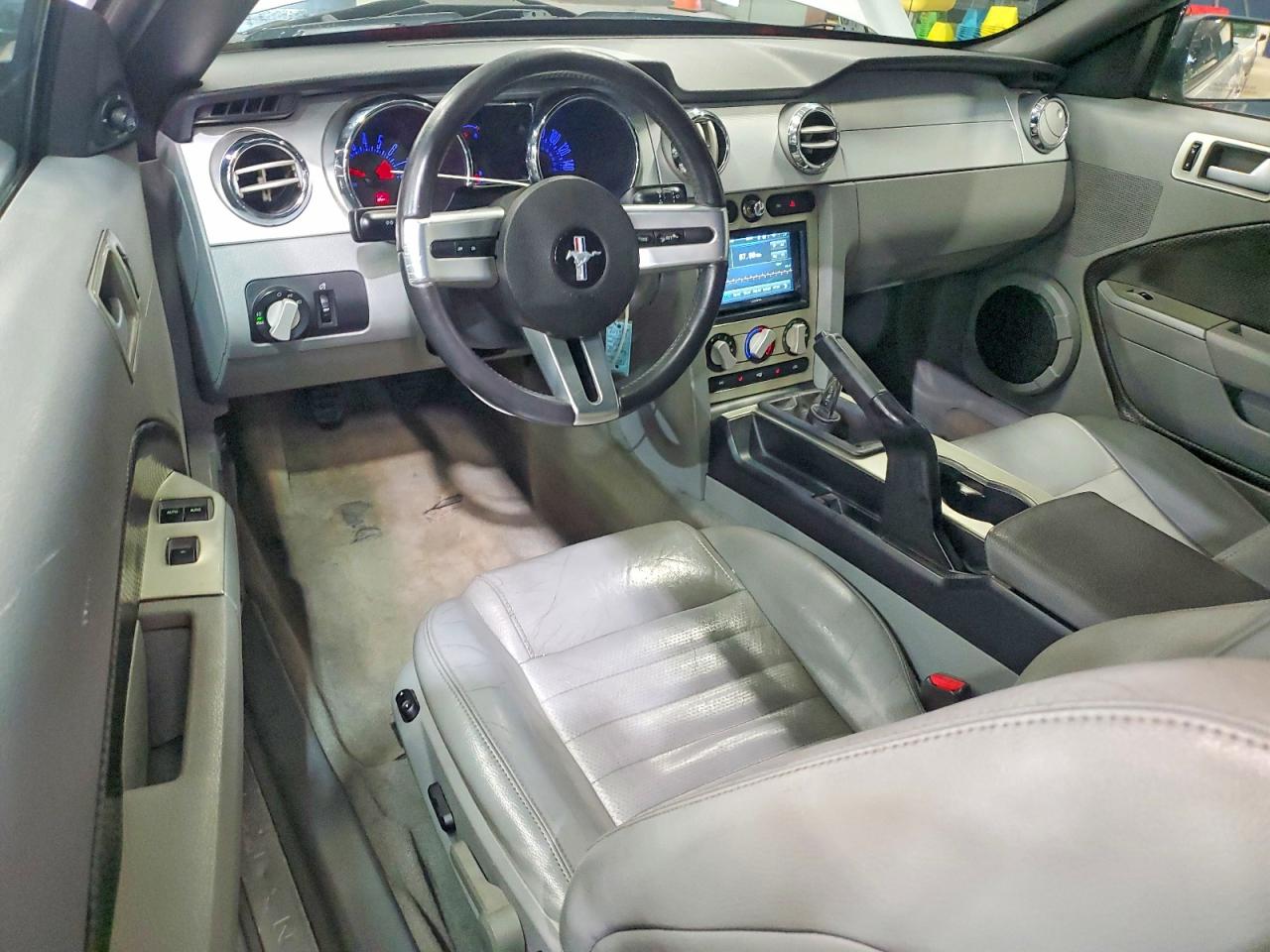 2007 Ford Mustang Gt Silver vin: 1ZVFT85H875207339