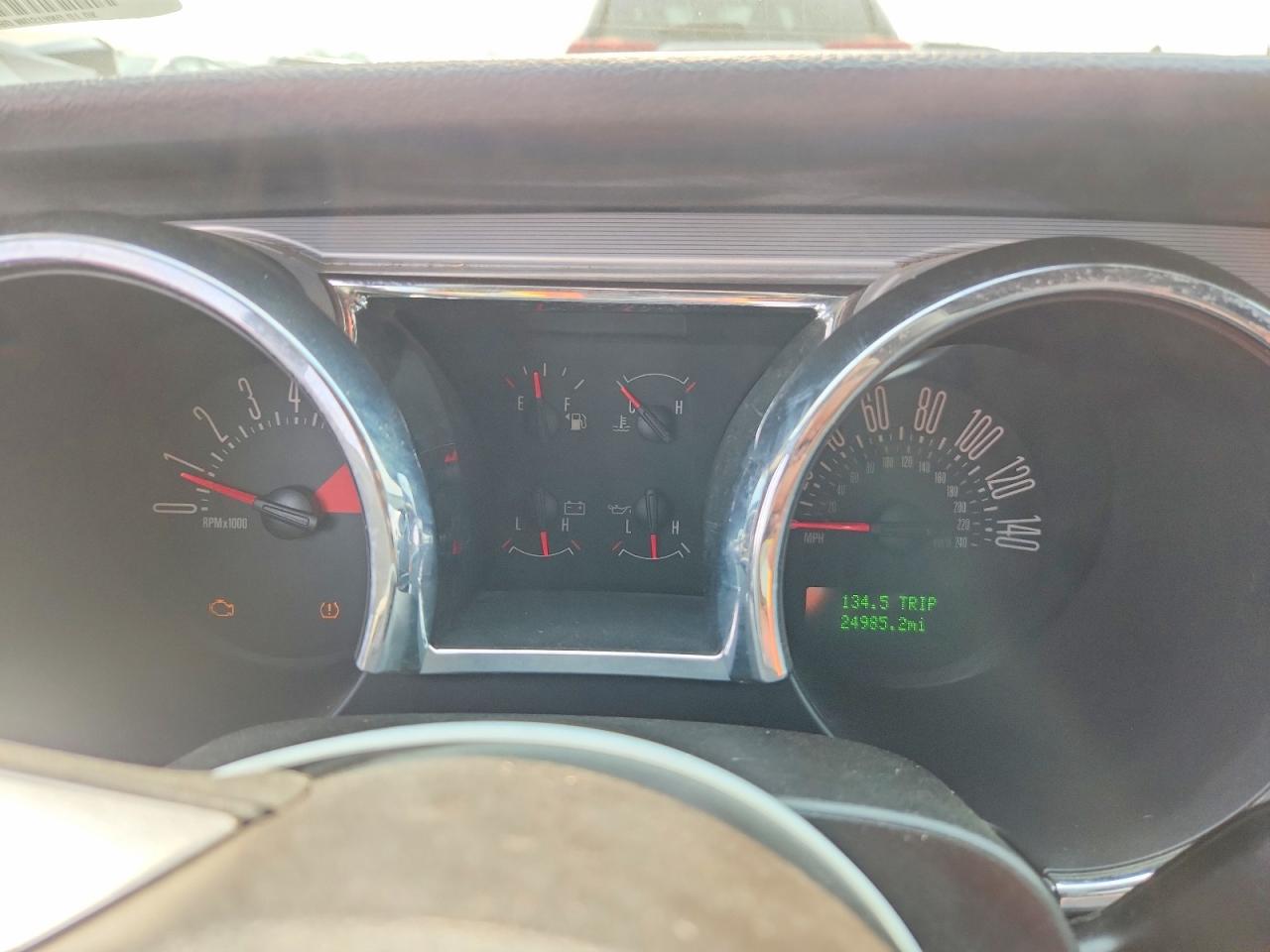 2007 Ford Mustang Gt Красный vin: 1ZVFT85H975335282