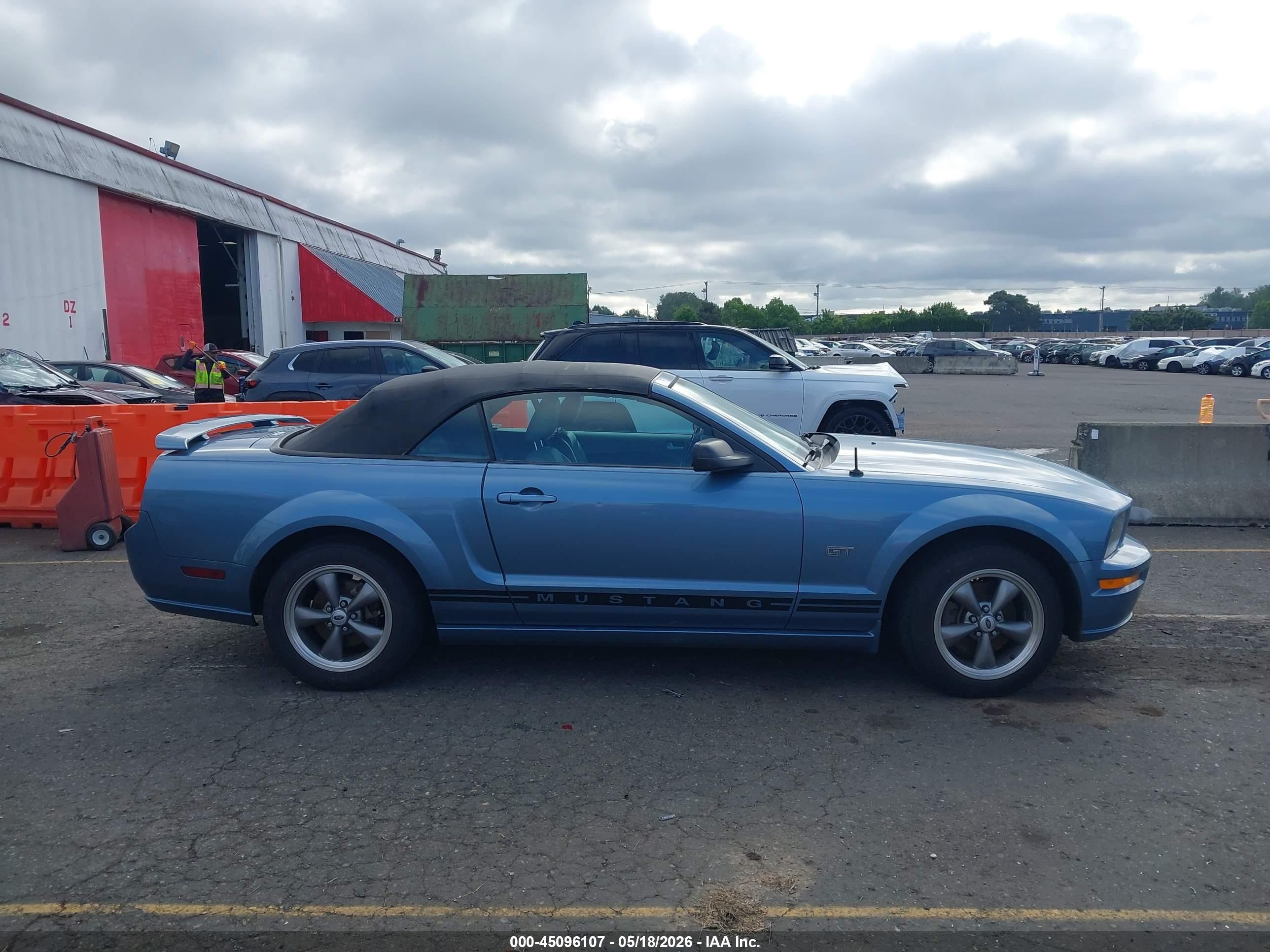2006 Ford Mustang Gt Light Blue vin: 1ZVFT85HX65191594