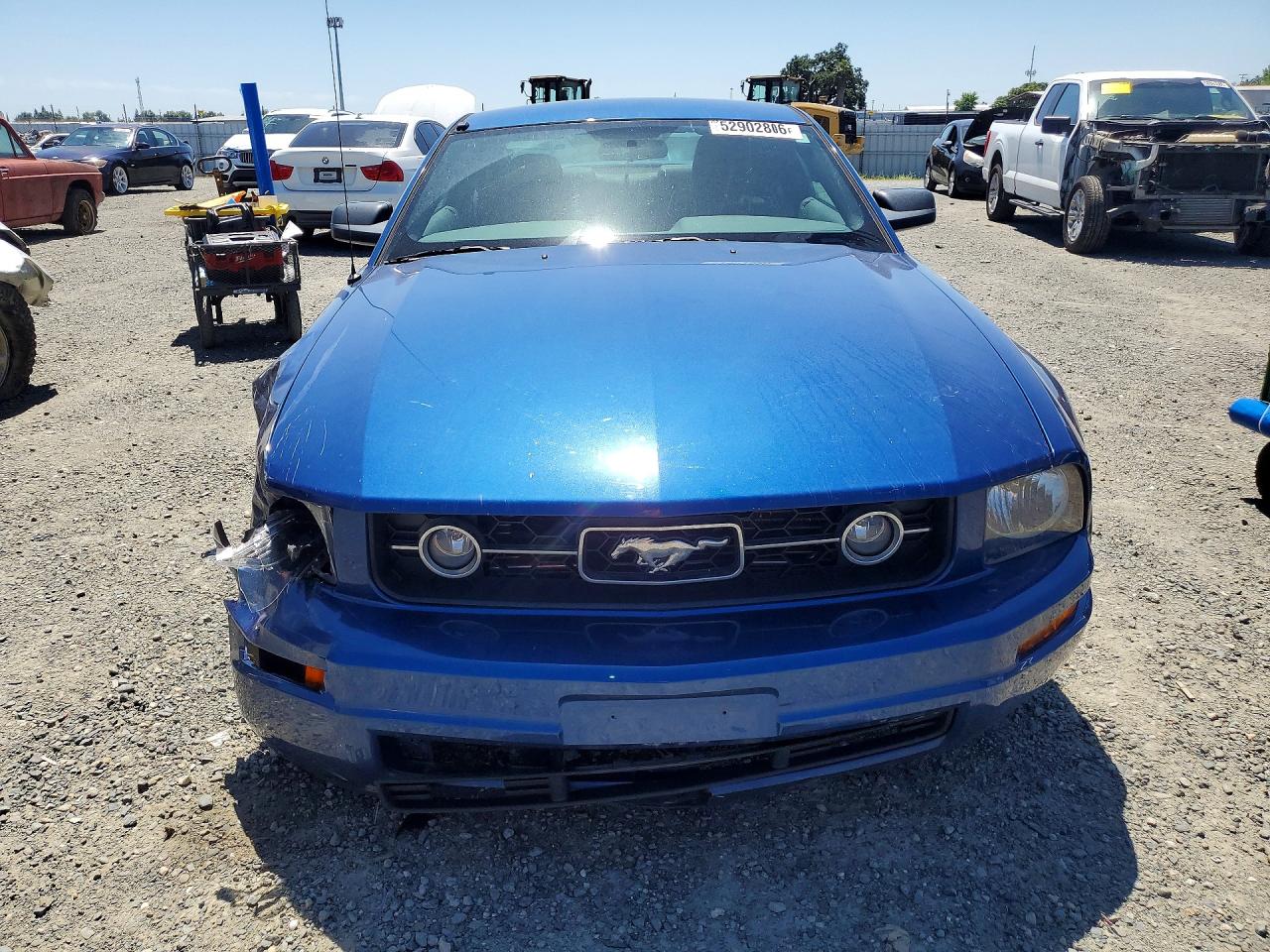 2009 Ford Mustang Blue vin: 1ZVHT80N095113576