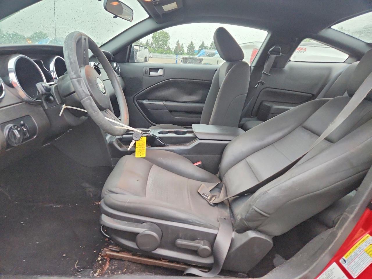 2009 Ford Mustang Красный vin: 1ZVHT80N095119796