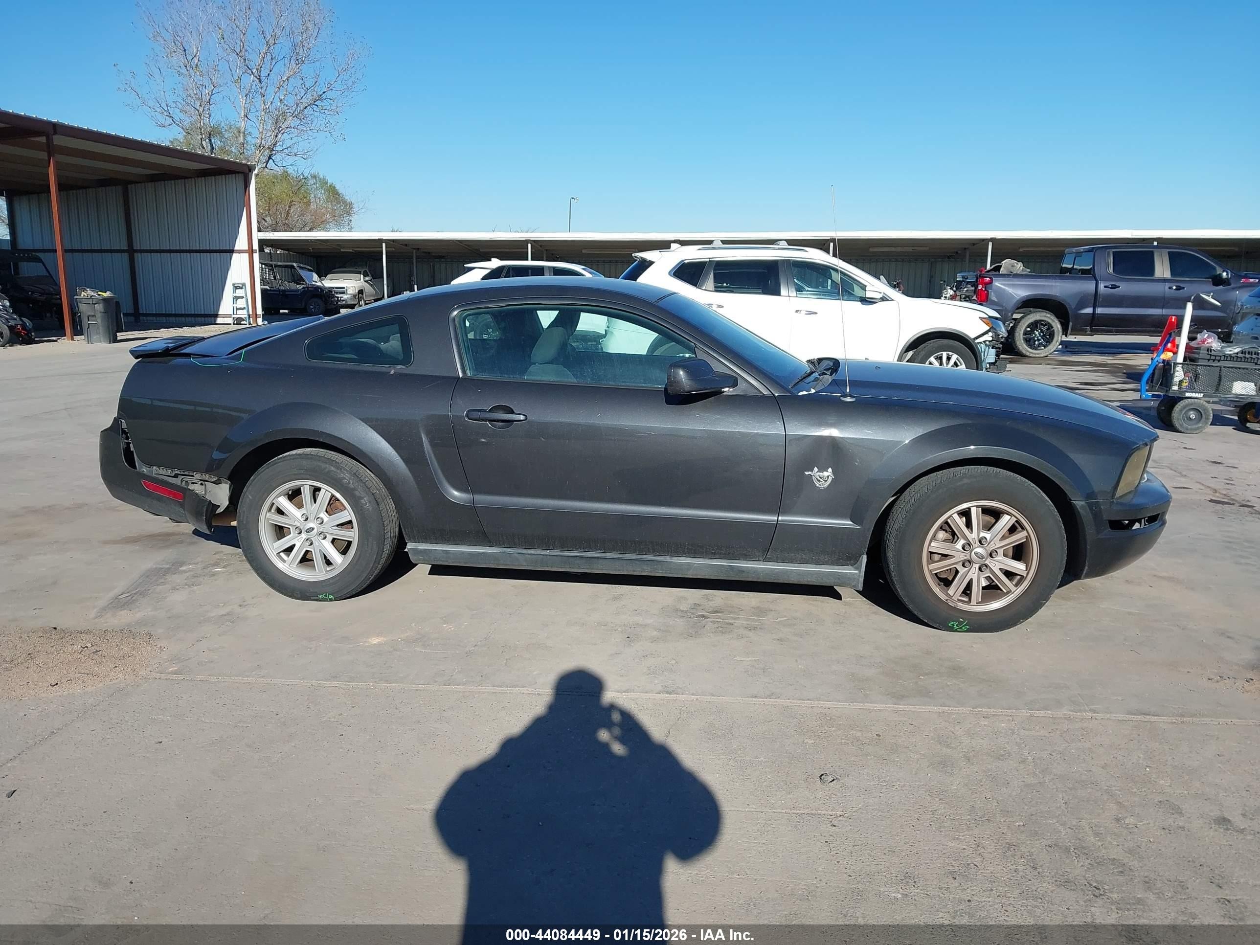 2009 Ford Mustang V6/v6 Premium Black vin: 1ZVHT80N095128546
