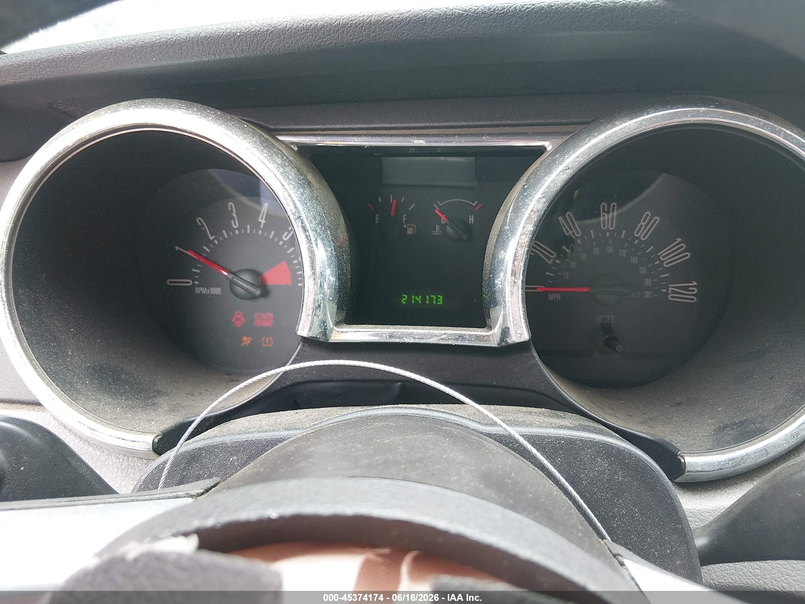 2008 Ford Mustang V6 Deluxe/v6 Premium Синий vin: 1ZVHT80N185208422