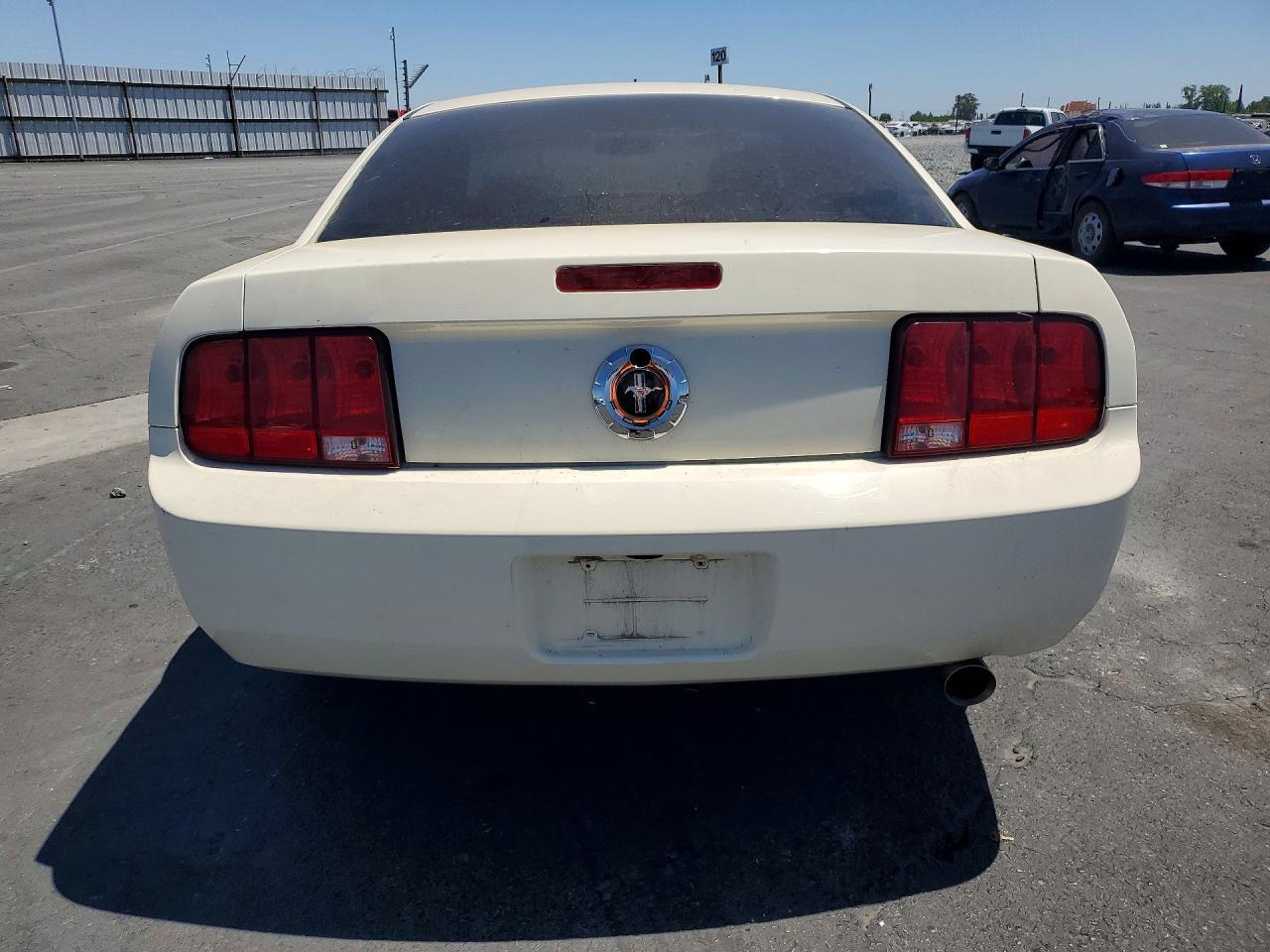 2009 Ford Mustang Beige vin: 1ZVHT80N195142648