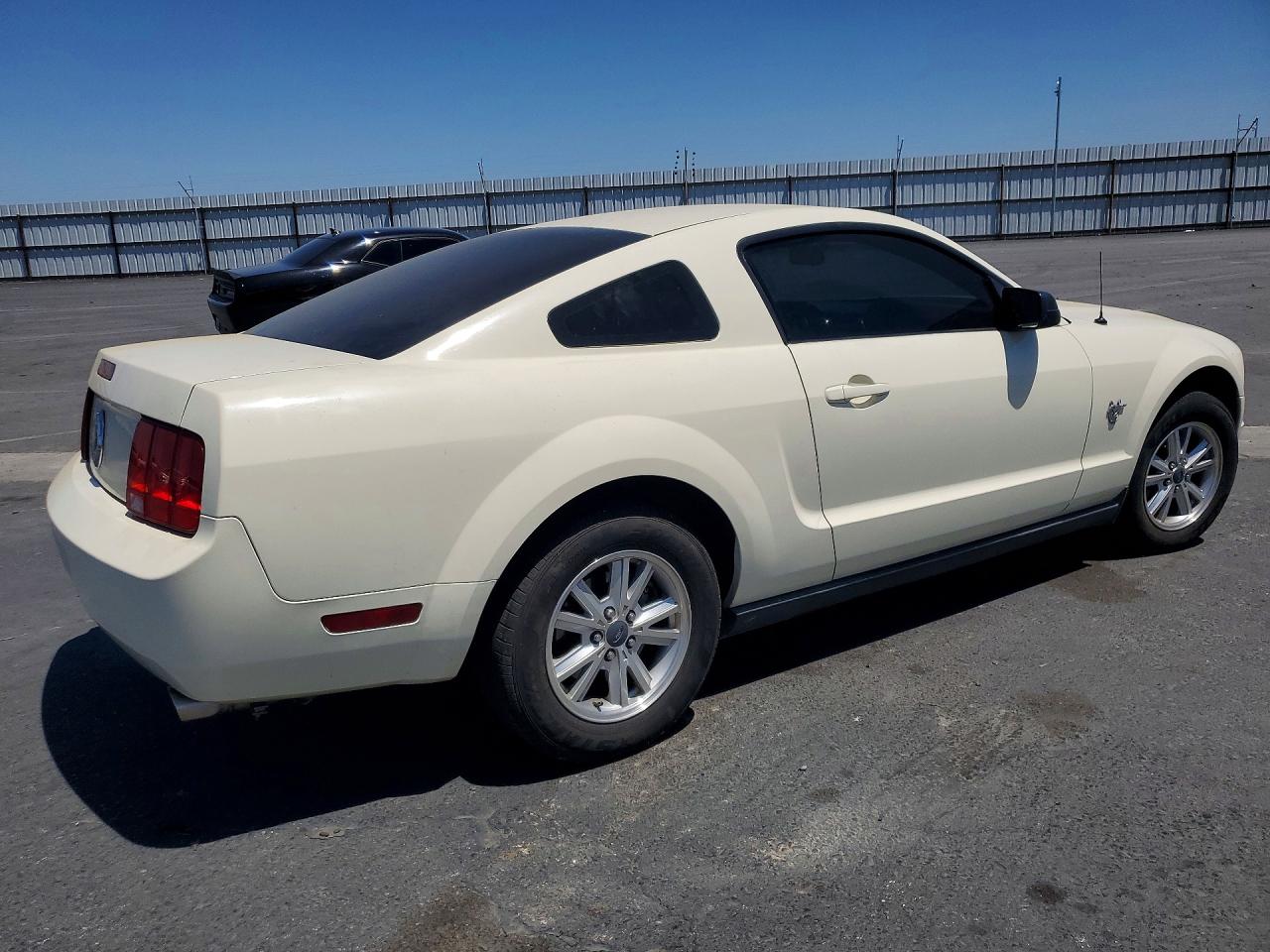 2009 Ford Mustang Beige vin: 1ZVHT80N195142648