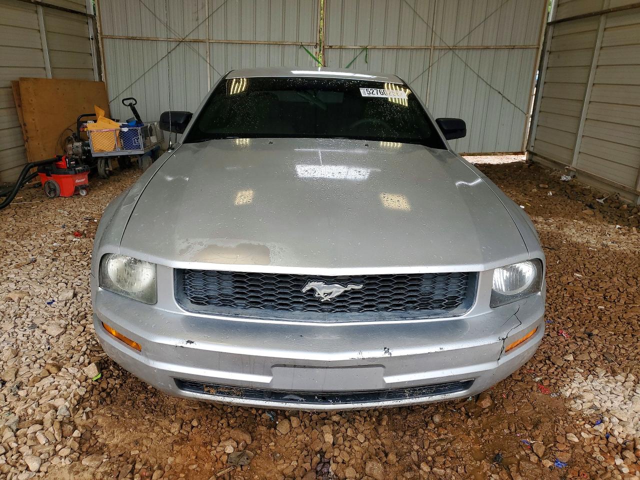 2009 Ford Mustang Silver vin: 1ZVHT80N195144836