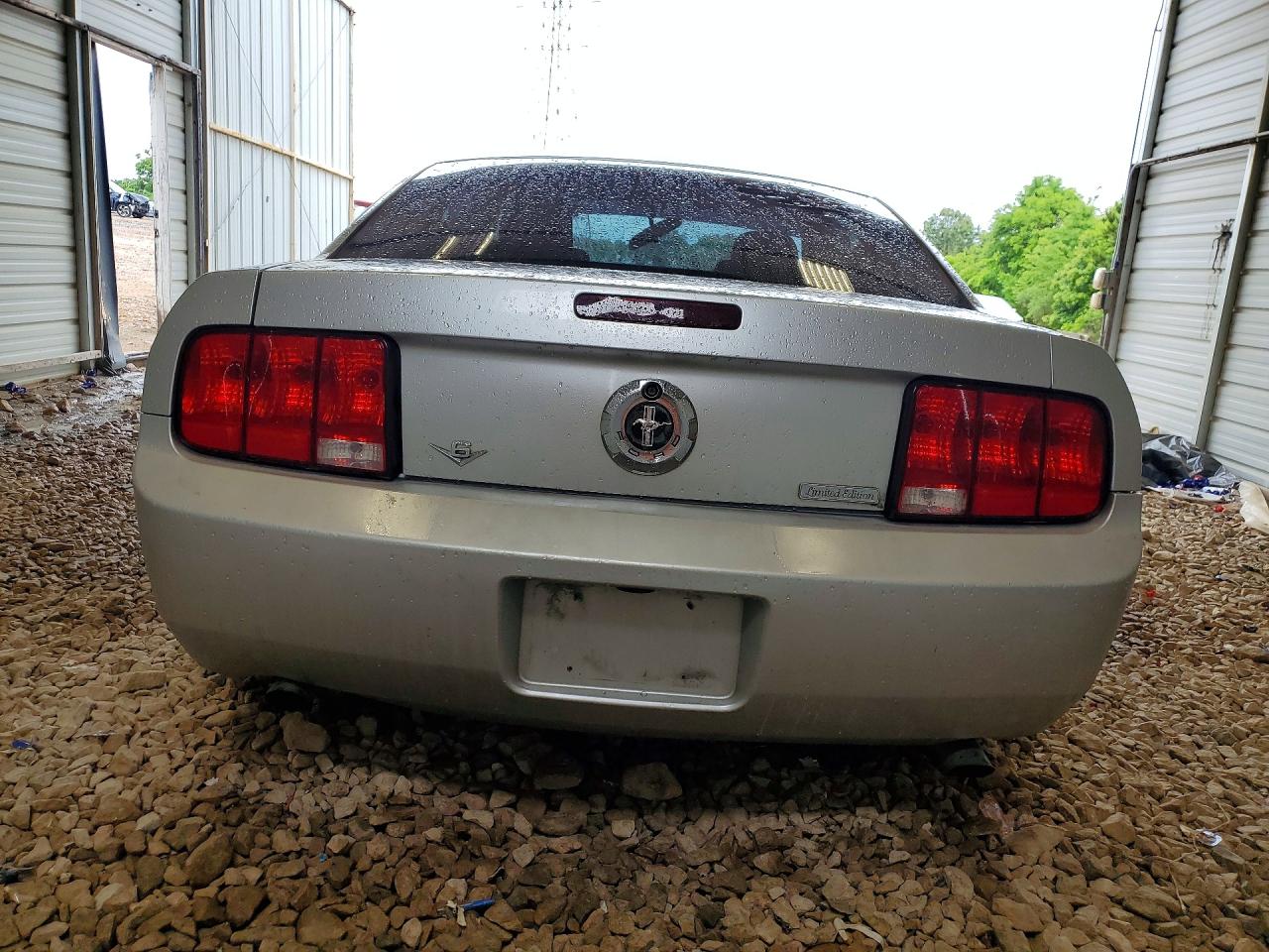 2009 Ford Mustang Silver vin: 1ZVHT80N195144836