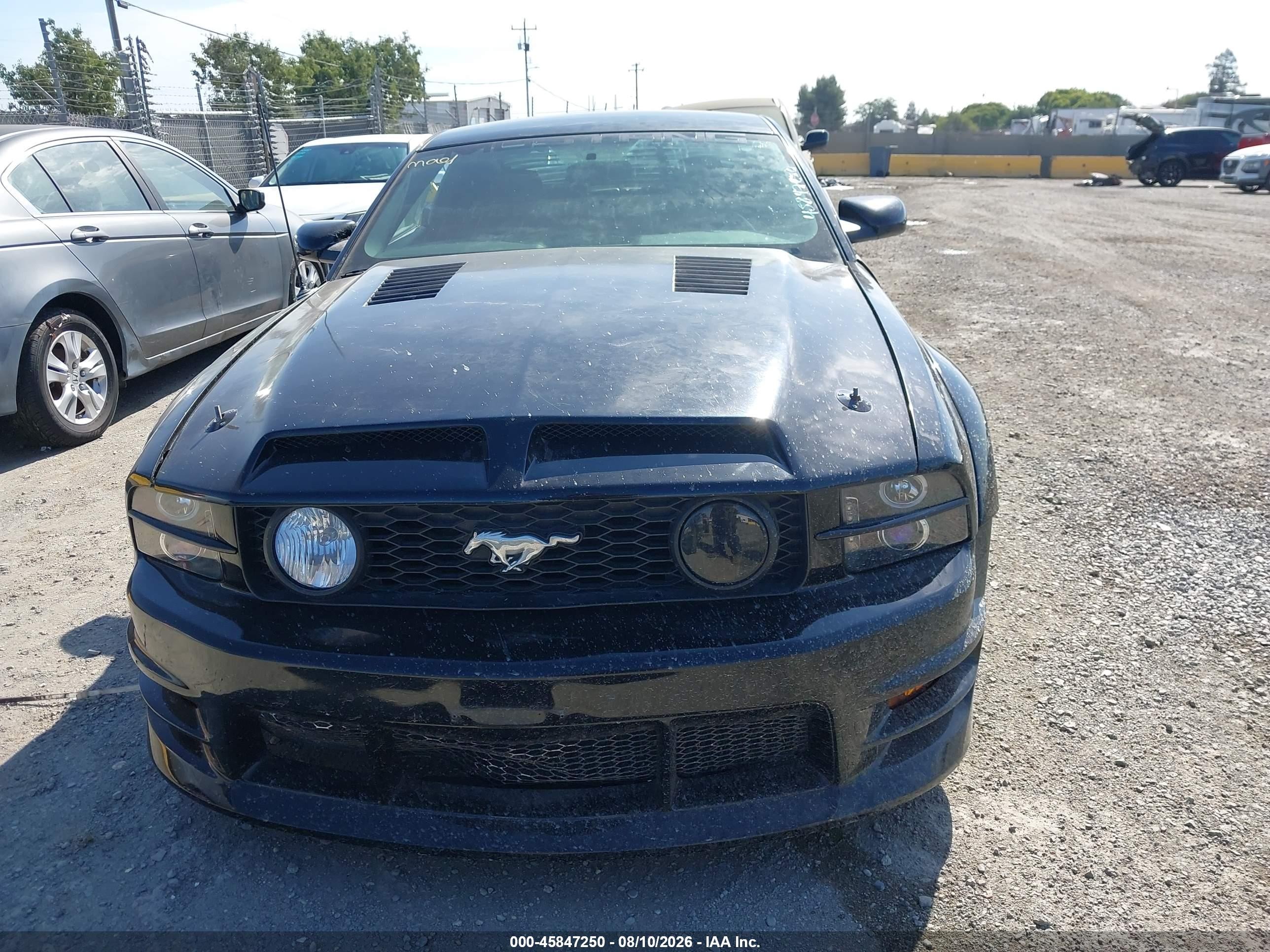 2005 Ford Mustang V6 Deluxe/v6 Premium Black vin: 1ZVHT80N255233518