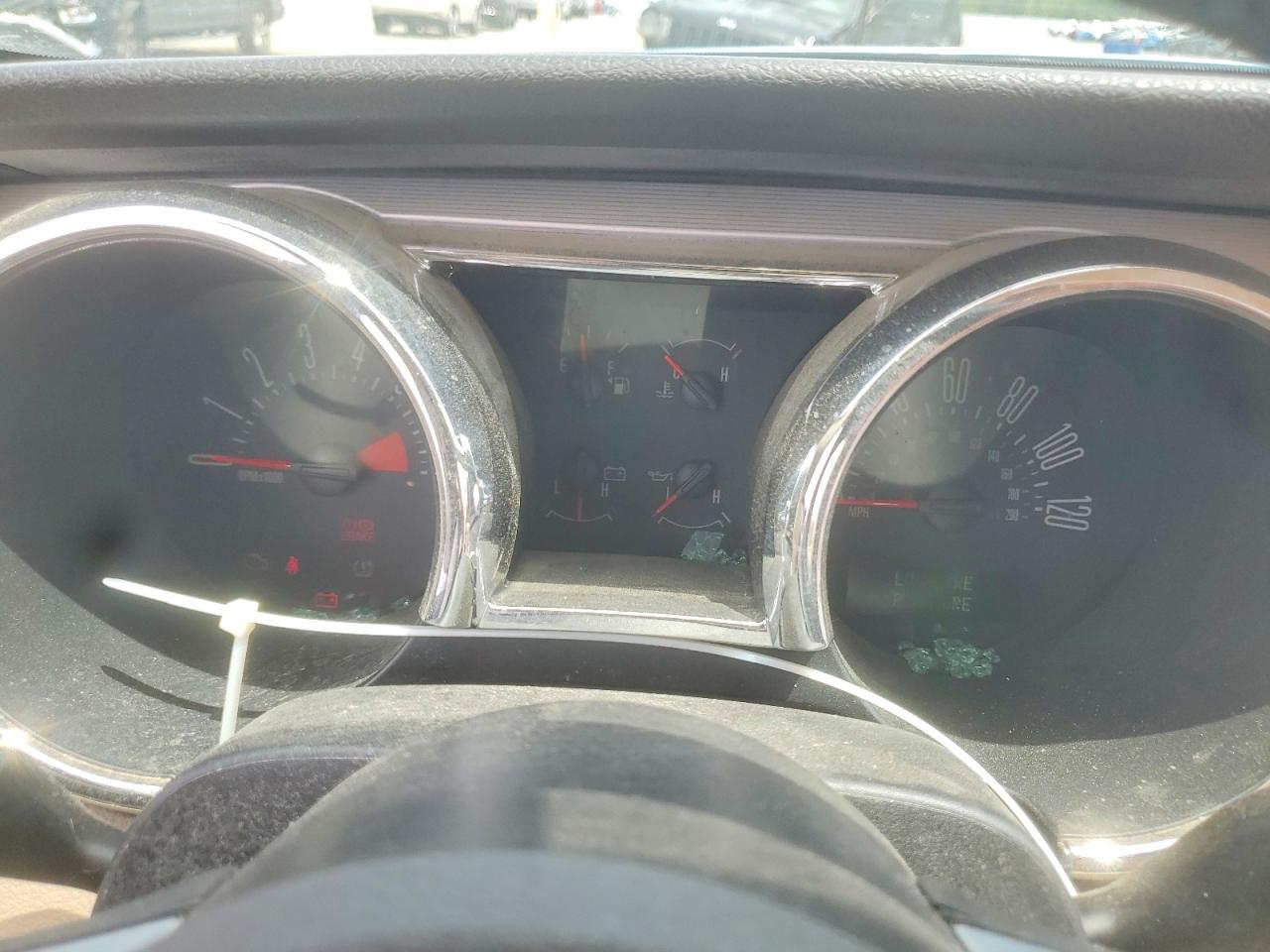 2007 Ford Mustang Blue vin: 1ZVHT80N275219220