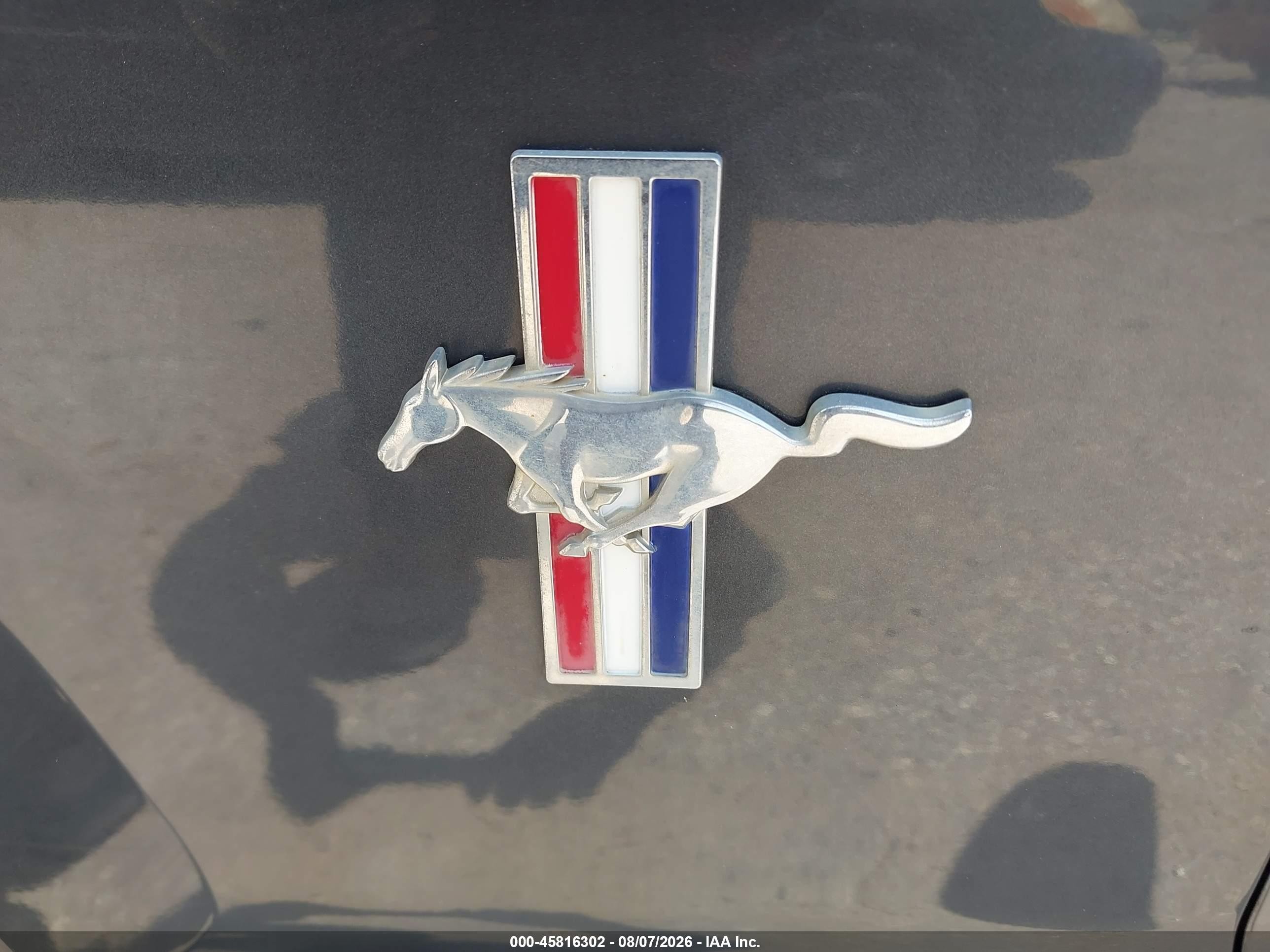 2007 Ford Mustang V6 Deluxe/v6 Premium Серый vin: 1ZVHT80N275305174