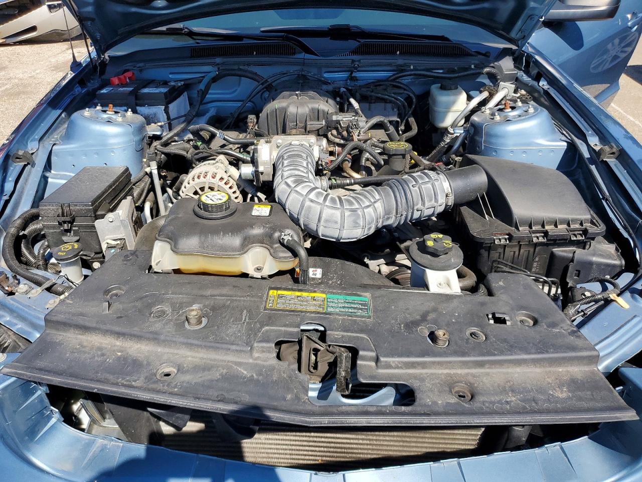 2007 Ford Mustang Blue vin: 1ZVHT80N275368422