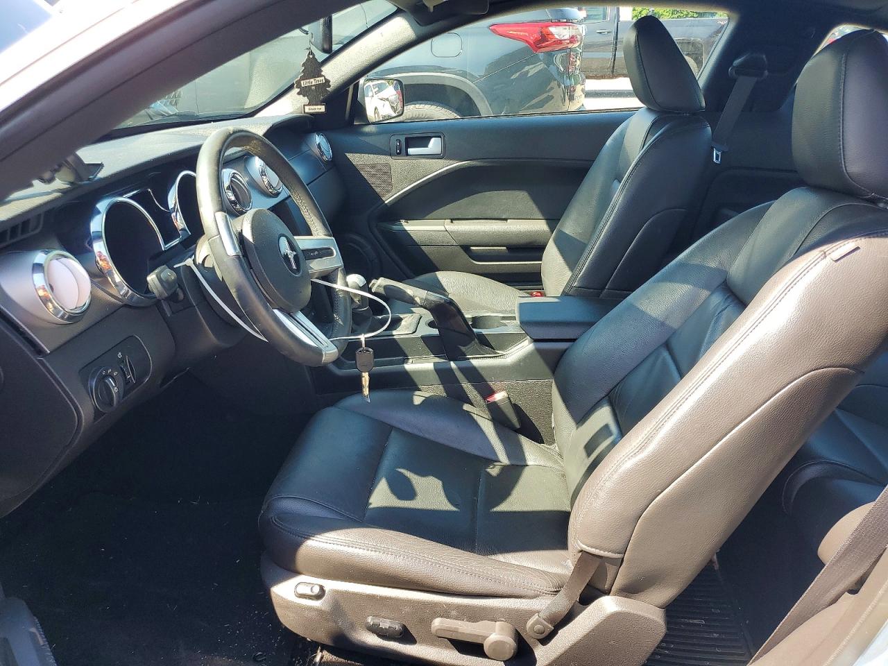 2007 Ford Mustang Blue vin: 1ZVHT80N275368422