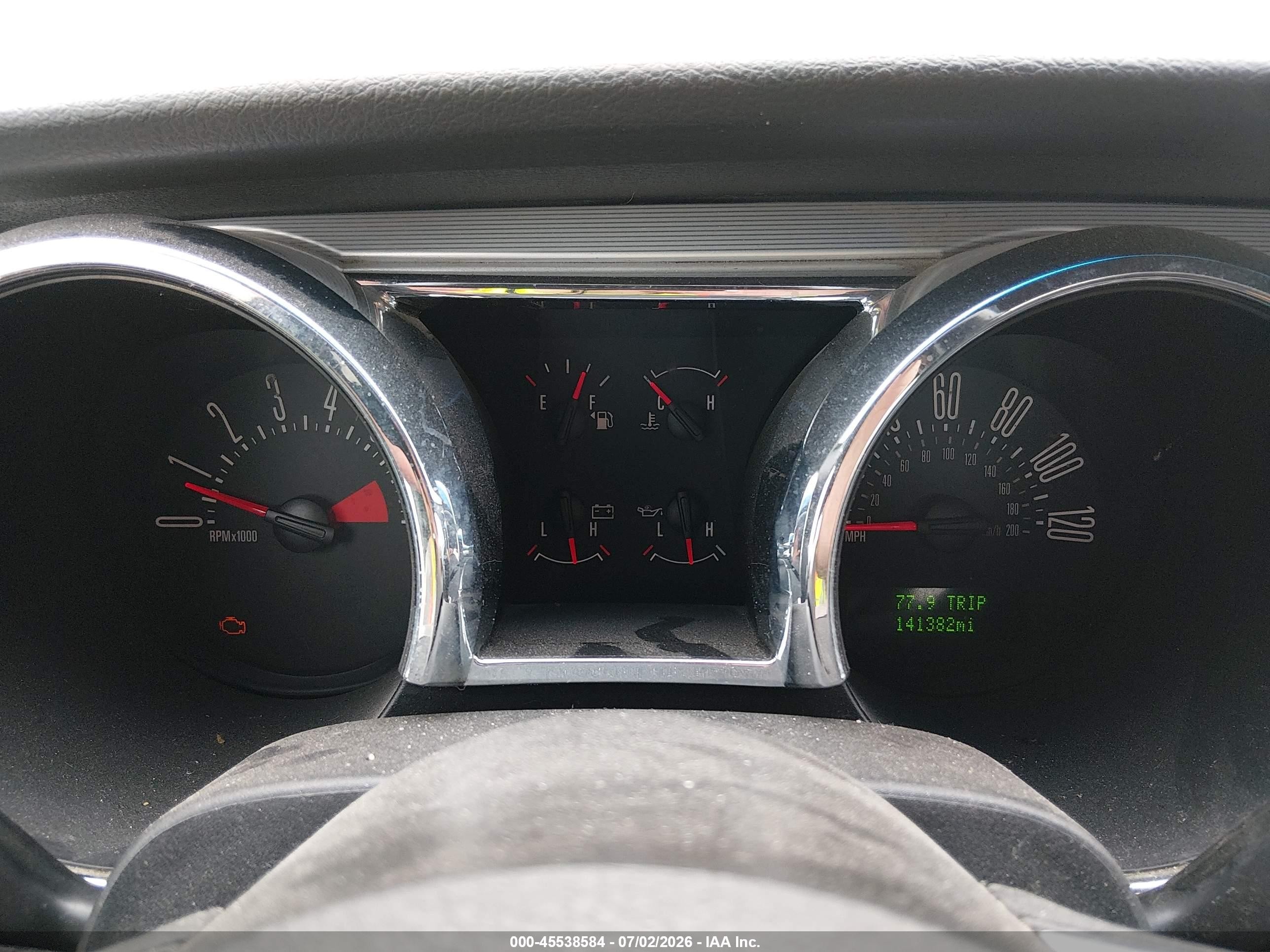 2008 Ford Mustang V6 Deluxe/v6 Premium Серый vin: 1ZVHT80N385139264