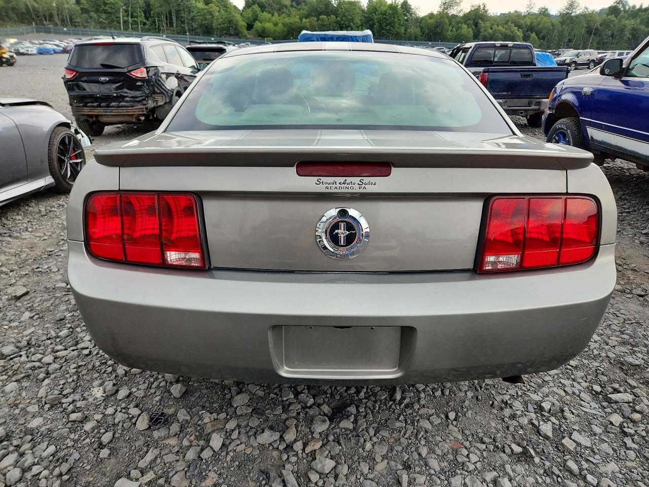 2008 Ford Mustang Cream vin: 1ZVHT80N385201147