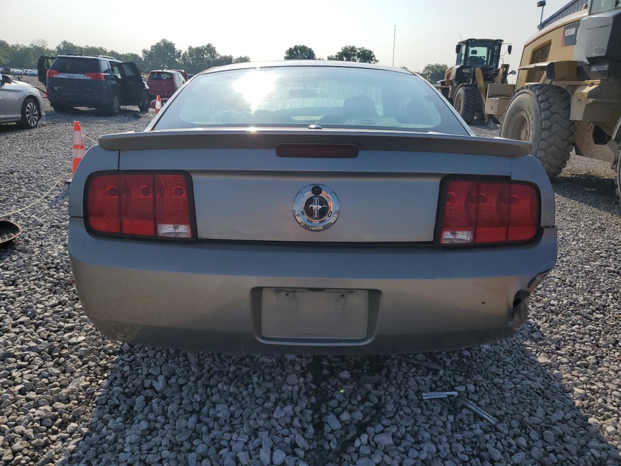 2009 Ford Mustang Серый vin: 1ZVHT80N395122157