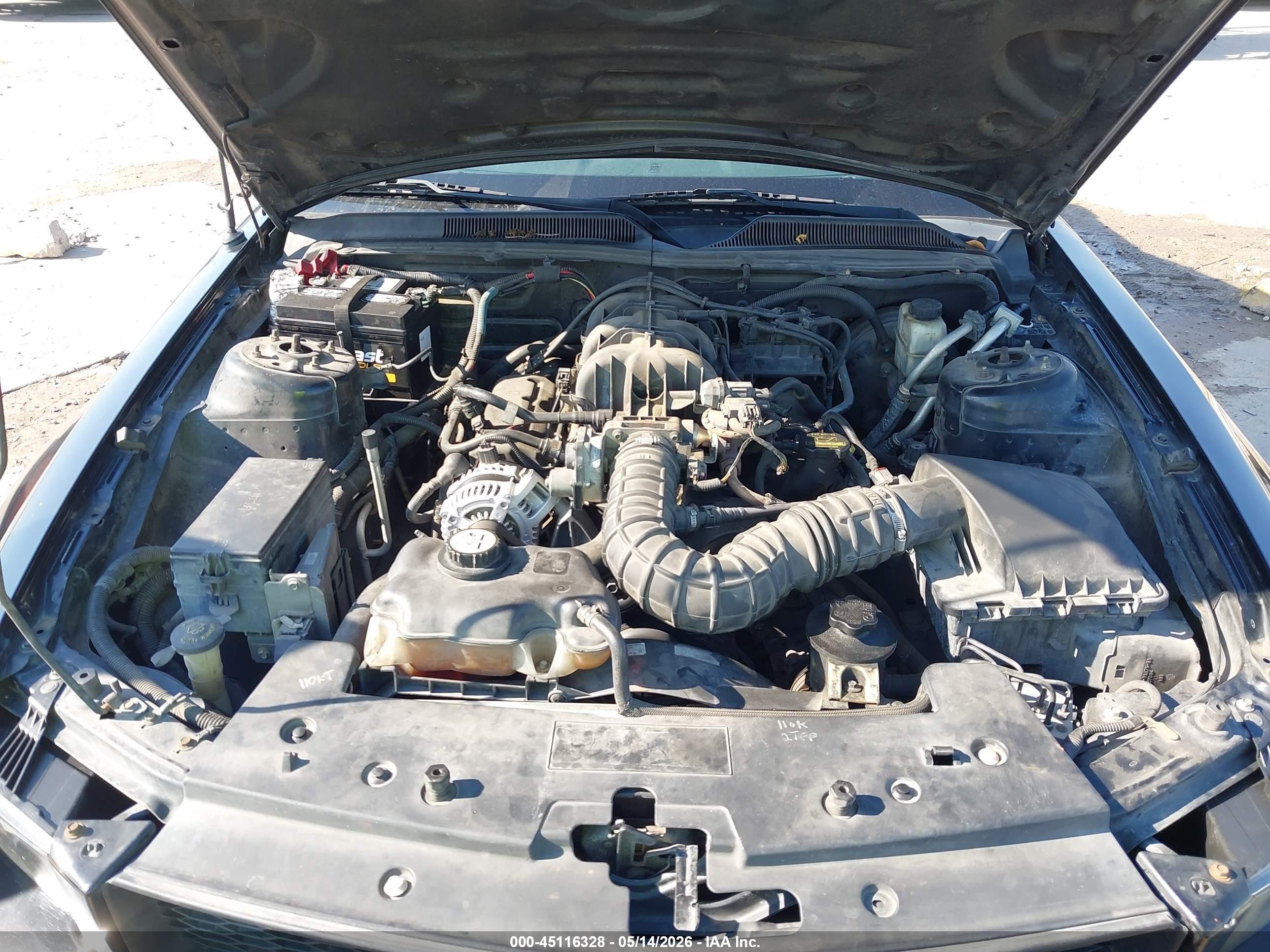 2009 Ford Mustang V6/v6 Premium Черный vin: 1ZVHT80N495115184