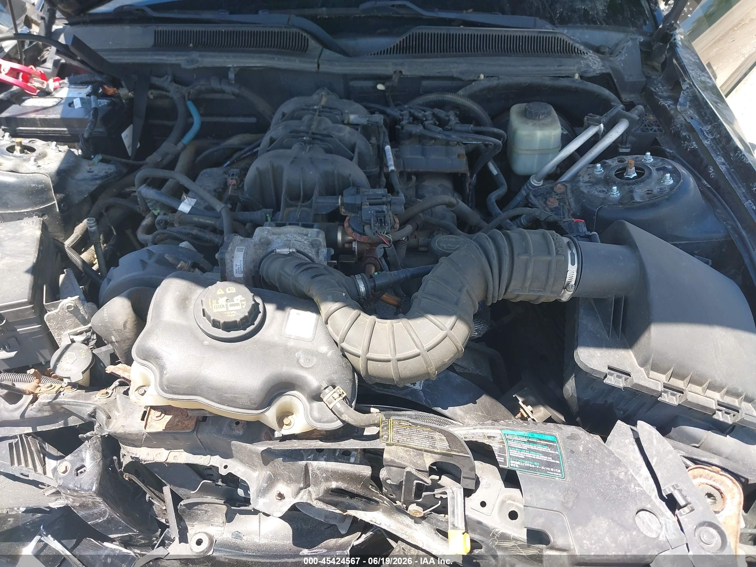 2005 Ford Mustang V6 Deluxe/v6 Premium Black vin: 1ZVHT80N555241726