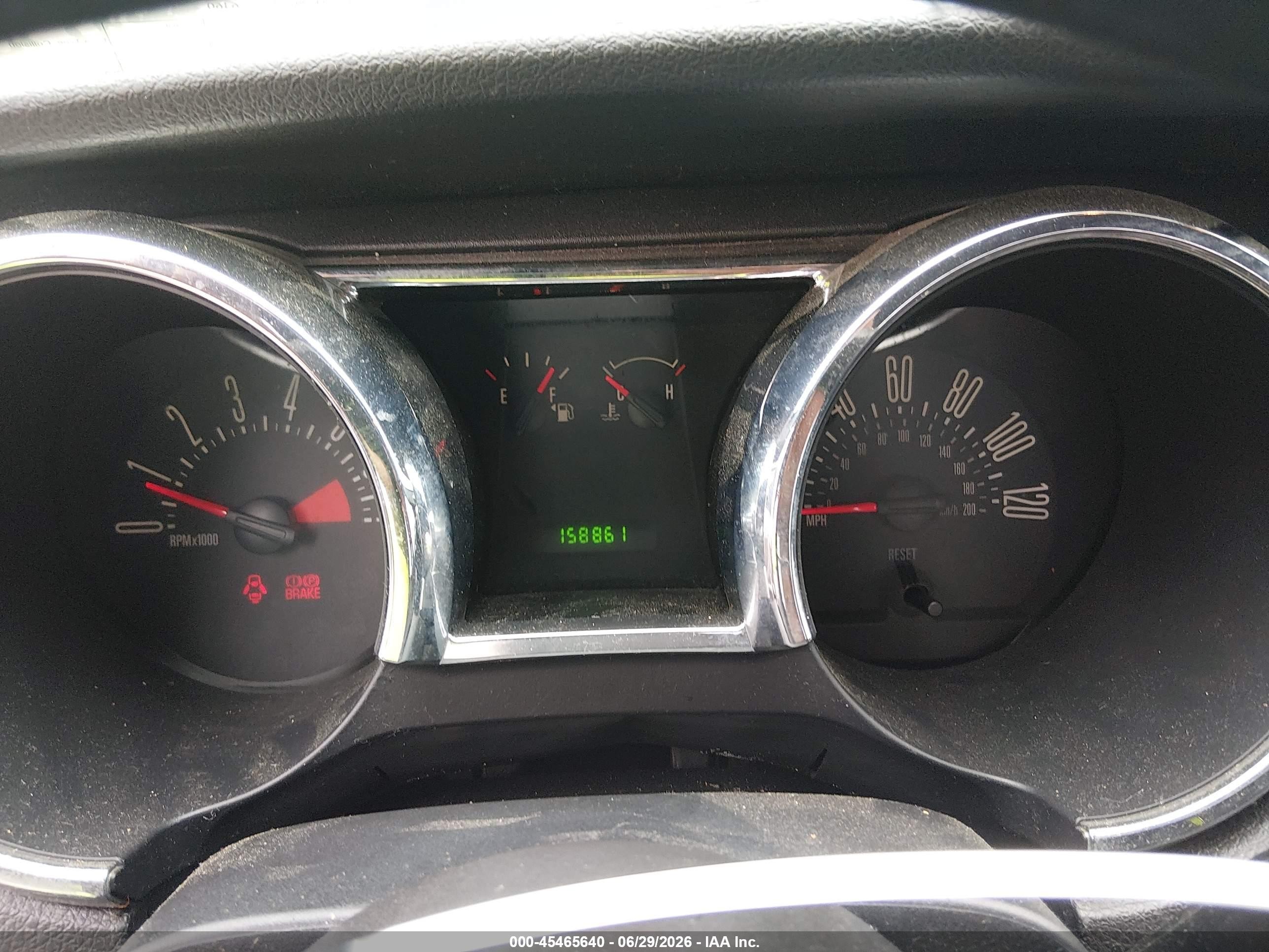 2007 Ford Mustang V6 Deluxe/v6 Premium Black vin: 1ZVHT80N575356460