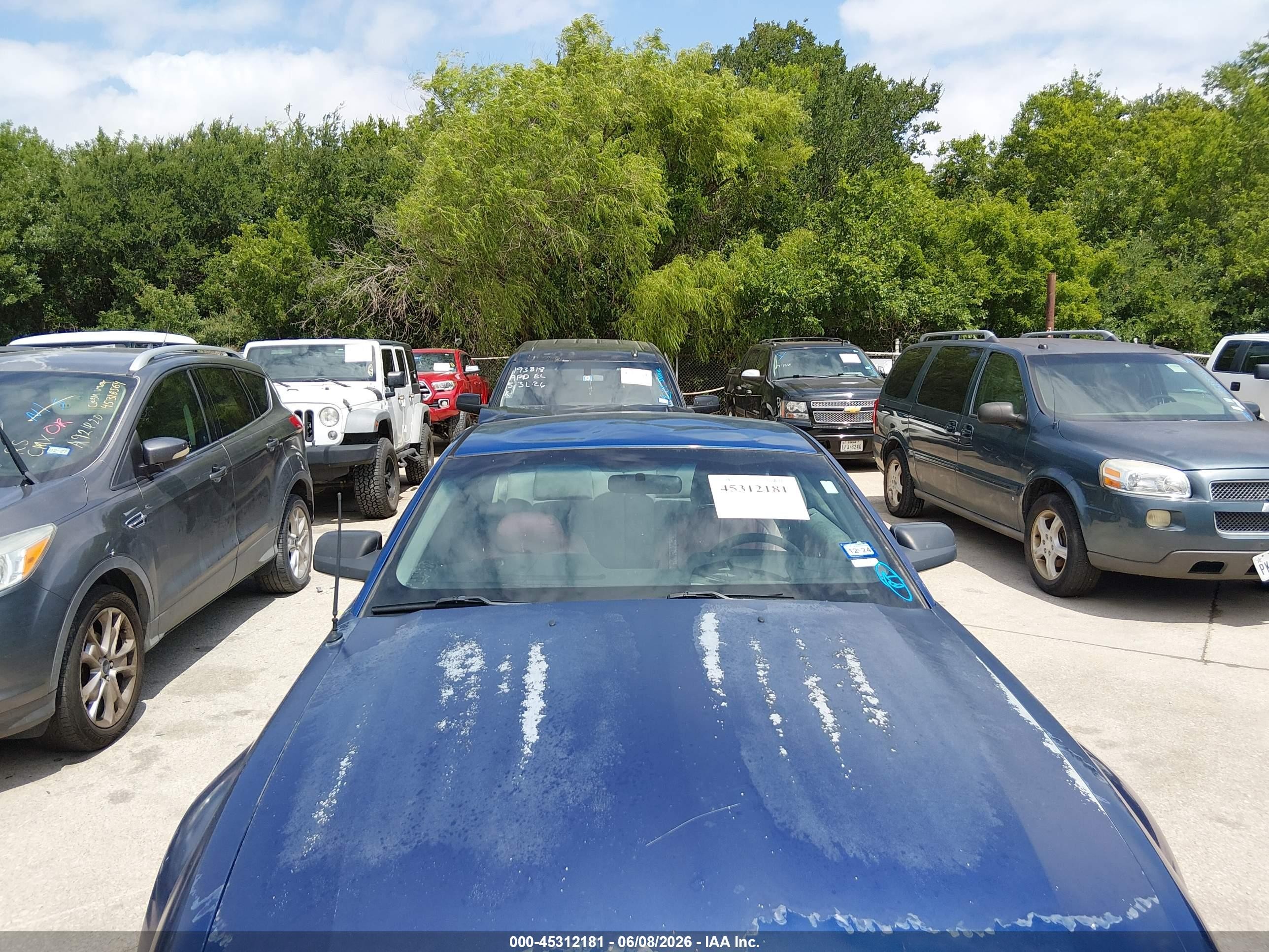 2009 Ford Mustang V6/v6 Premium Синий vin: 1ZVHT80N595124086